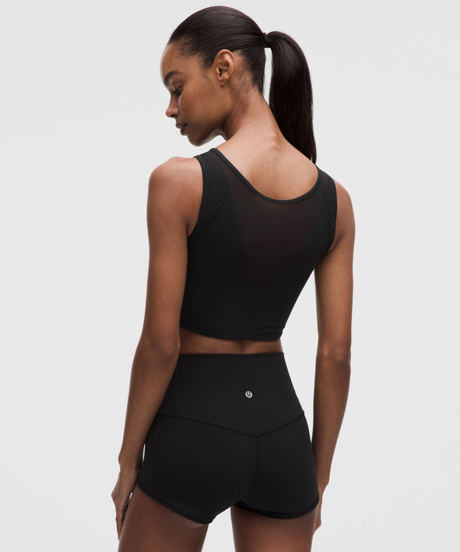Женское бра Lululemon Bend This с V-вырезом, лёгкая поддержка — фото 2