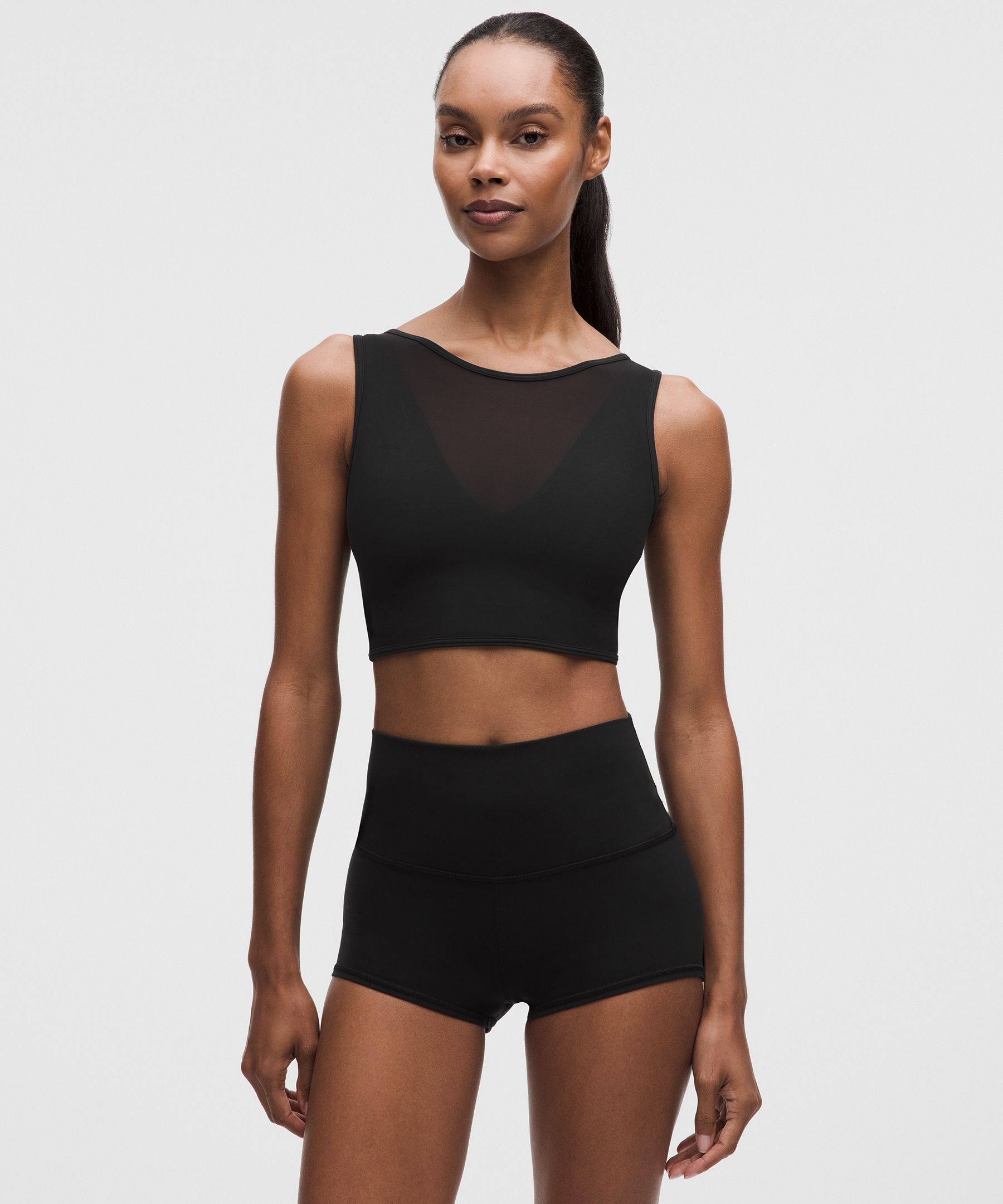 Bend This Mesh Bandeau and V-Neck Bra *Light Support, A–C Cups