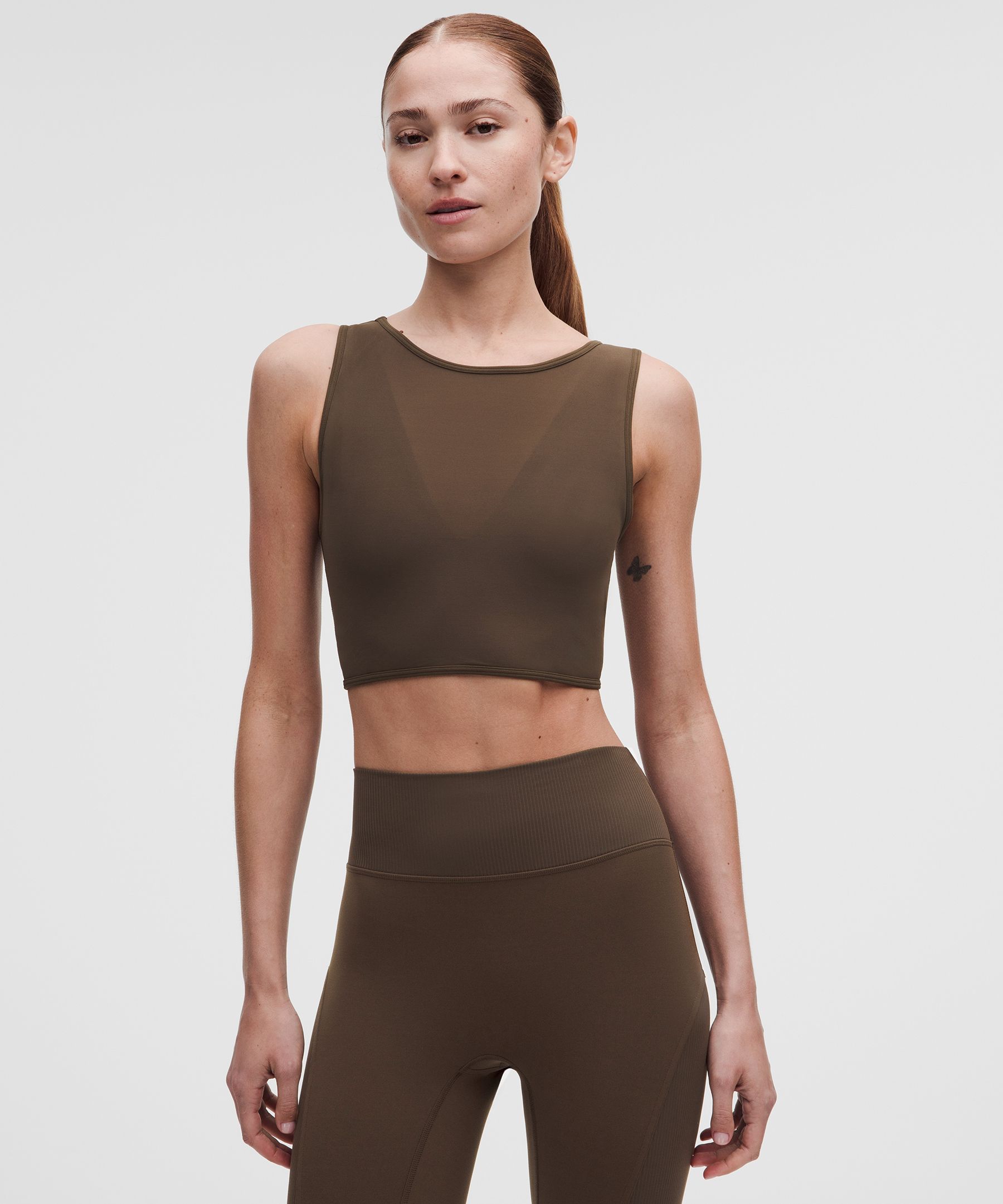 Bend This Mesh Bandeau and V-Neck Bra *Light Support, A–C Cups