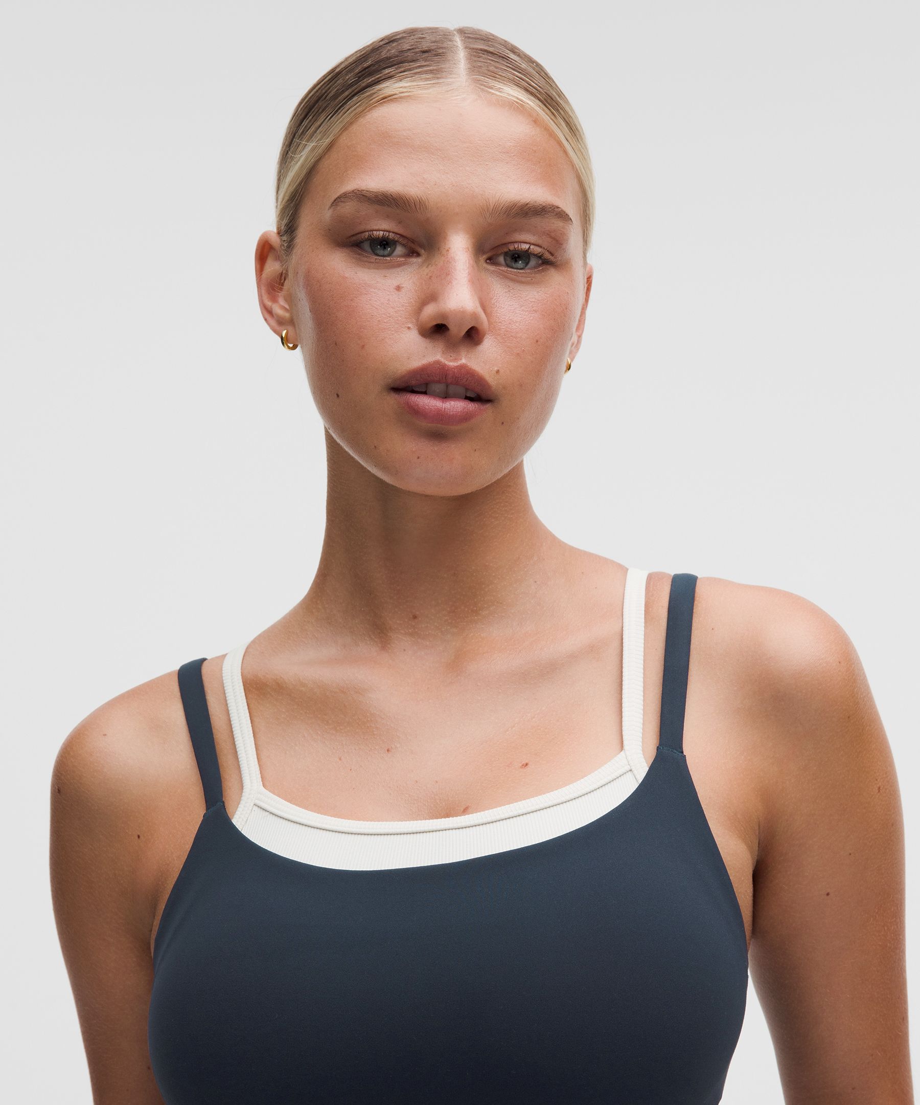 Layered Cami-Strap Bra *Light Support, C/D Cup