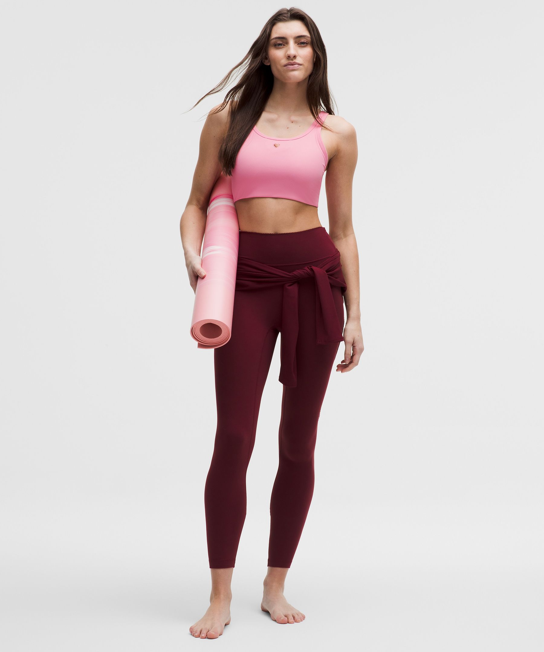 Nulu Ribbed Scoopneck Bra Light Support, B/C Cup *Heart