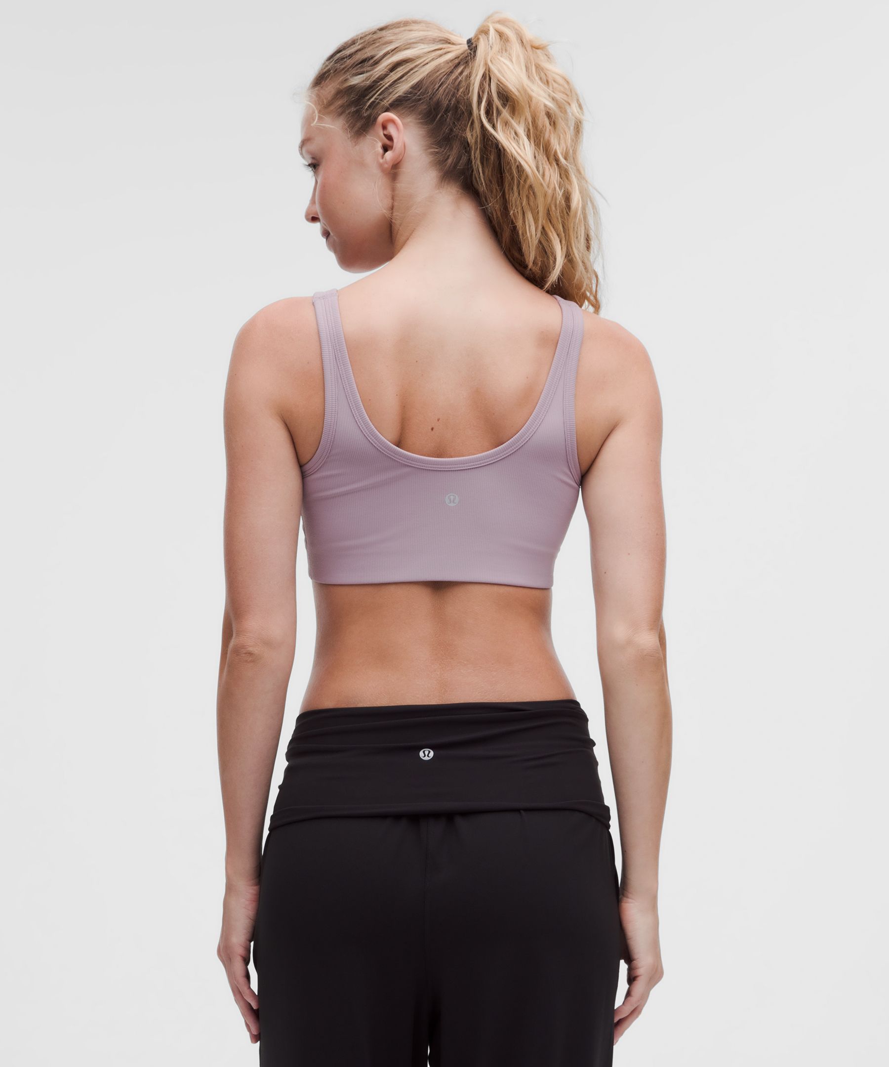 Nulu Ribbed Scoop-Neck Bra