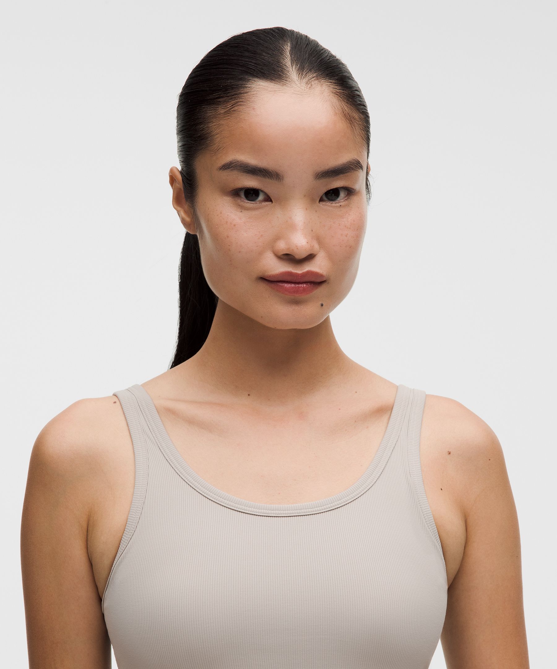 Nulu Ribbed Scoop-Neck Bra