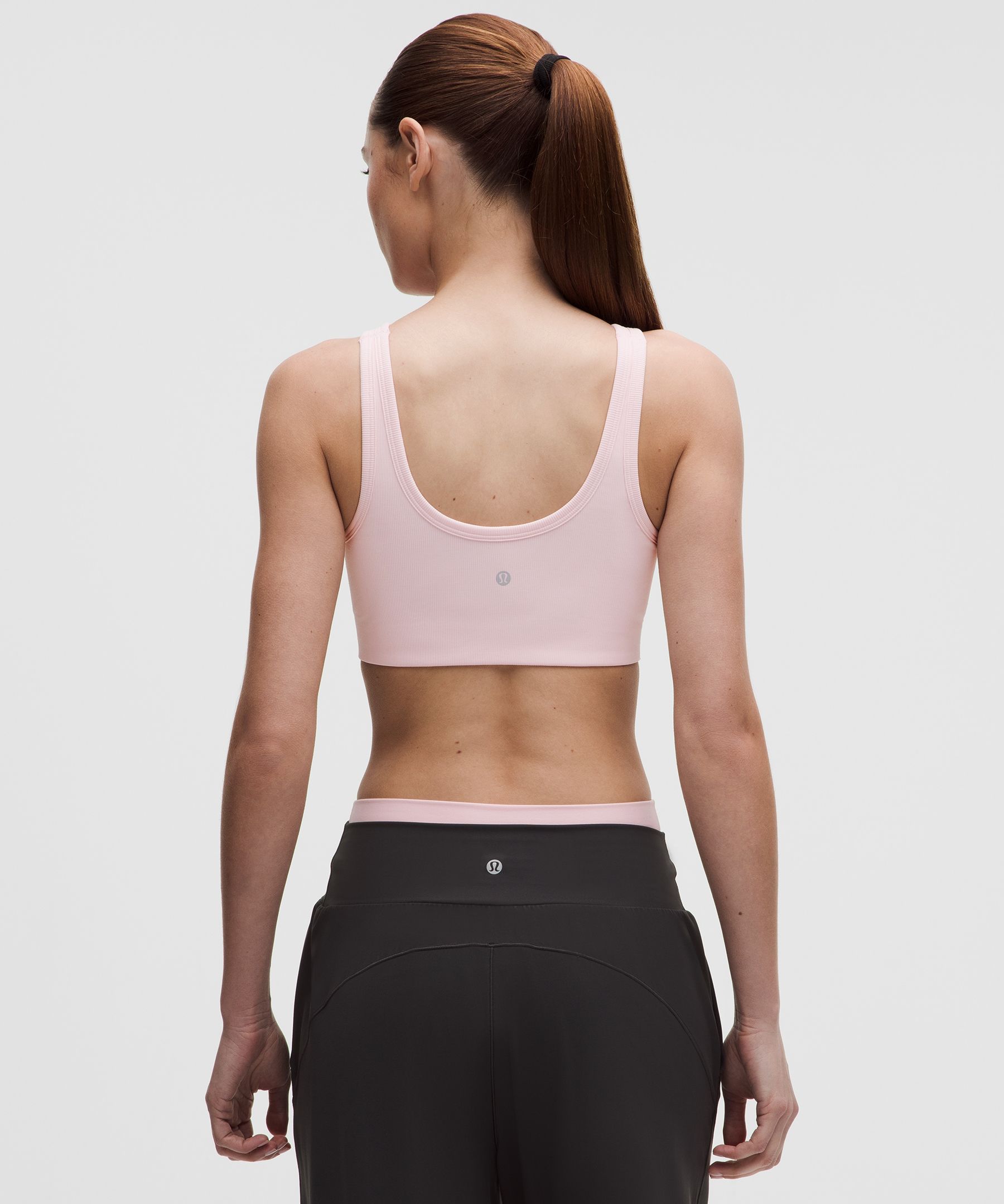 Nulu Ribbed Scoop-Neck Bra