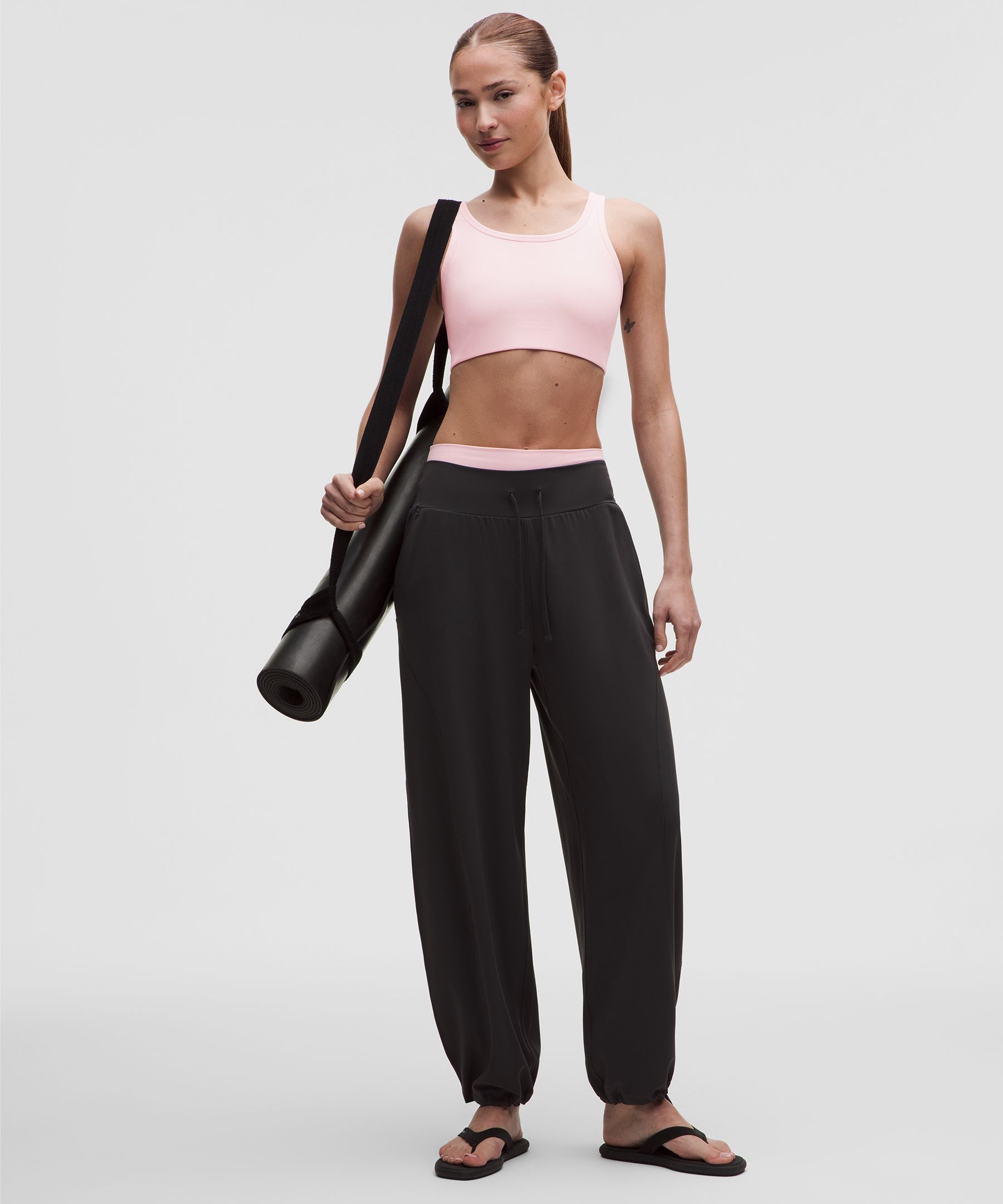 Nulu Ribbed Scoop-Neck Bra