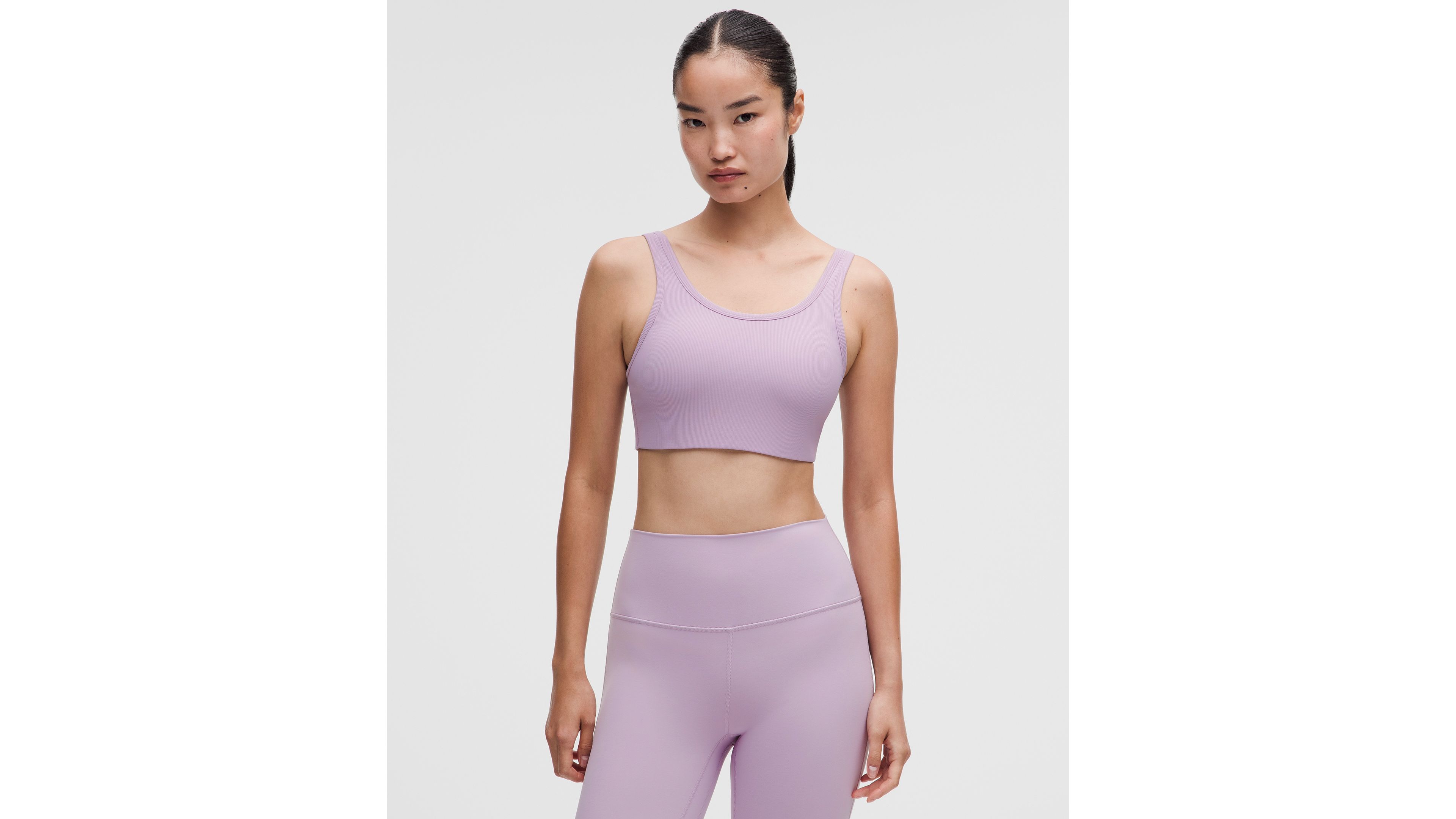 Nulu Ribbed Scoop-Neck Bra *Light Support, B/C Cup