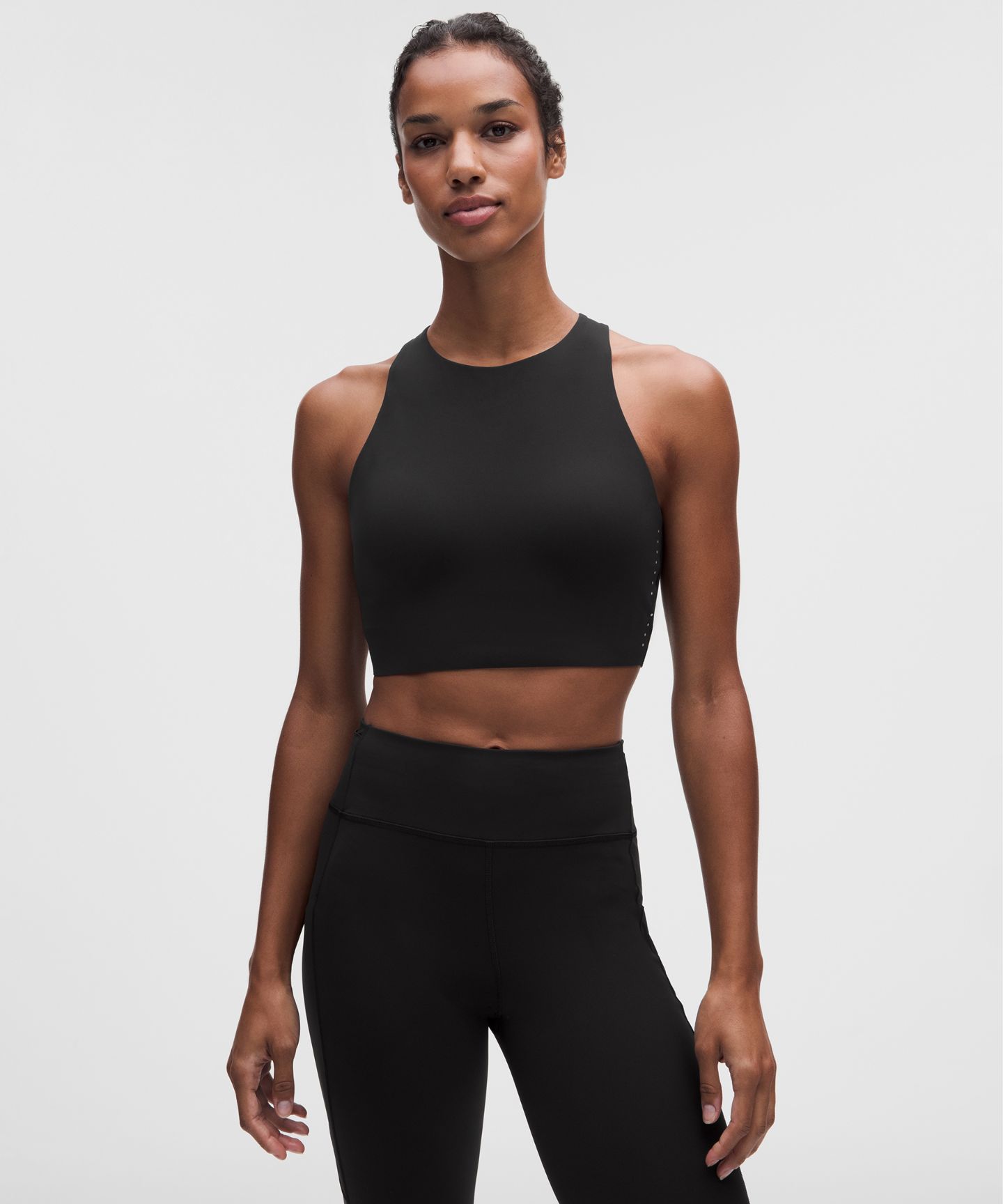 Бра Fast Free, средняя поддержка — Lululemon, цвет: Чёрный — фото 1