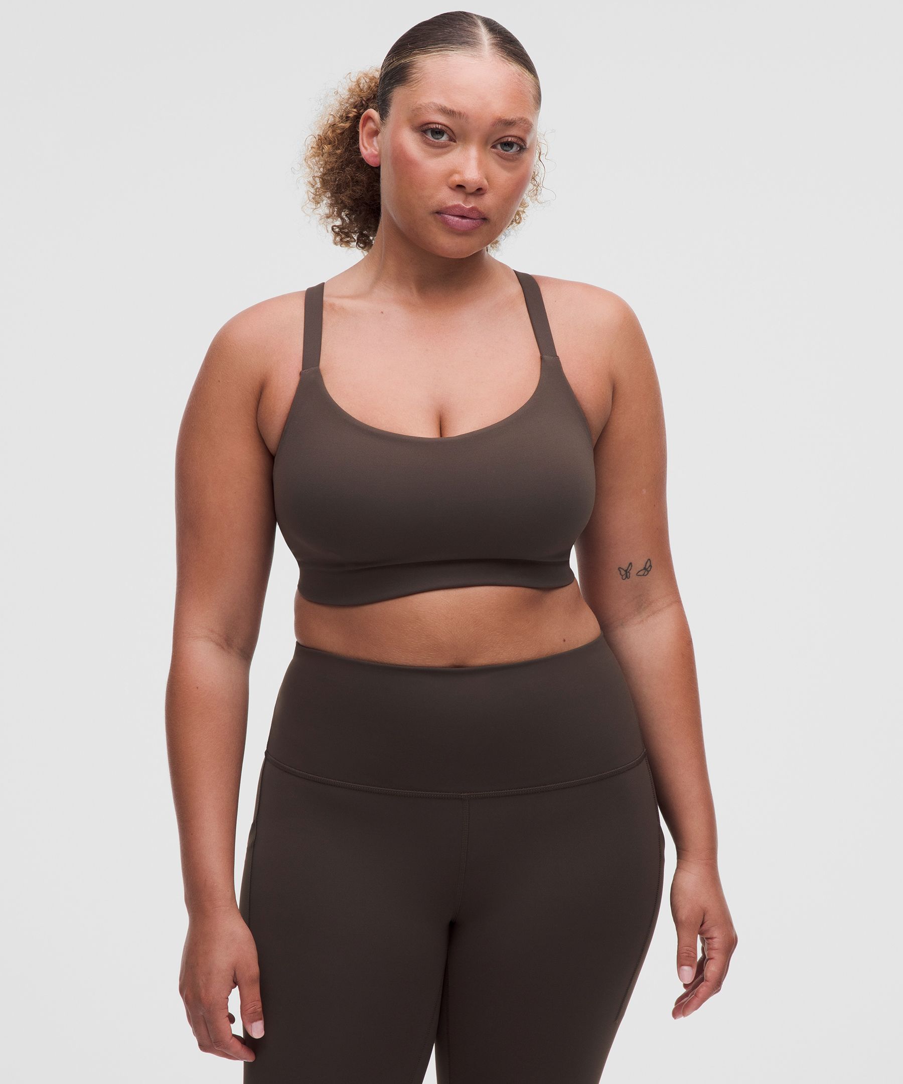 Wunder Train Strappy Racer Bra *DDD/G Cup