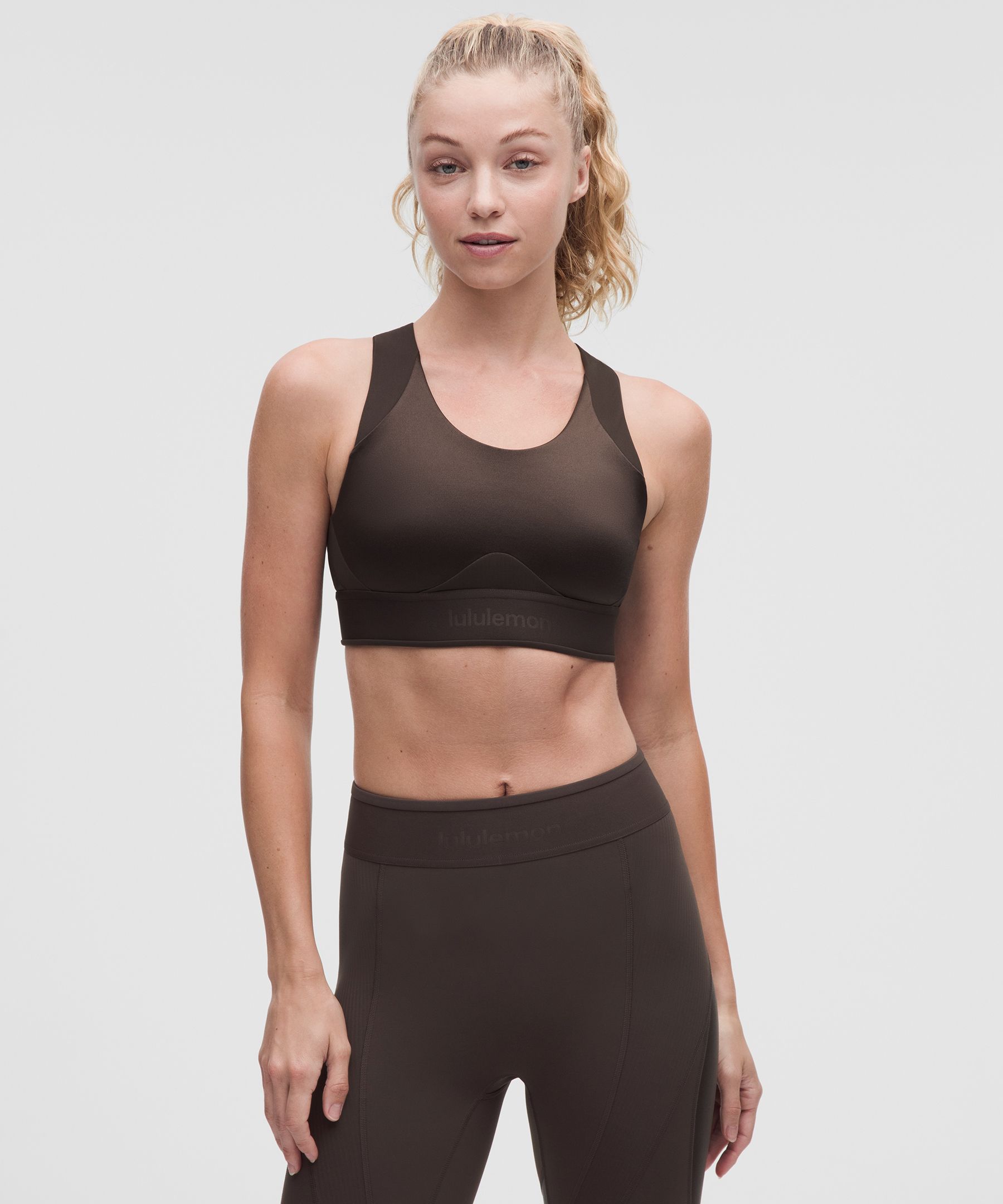 License to Train Racerback Shine Bra *Medium Support, B/C Cup