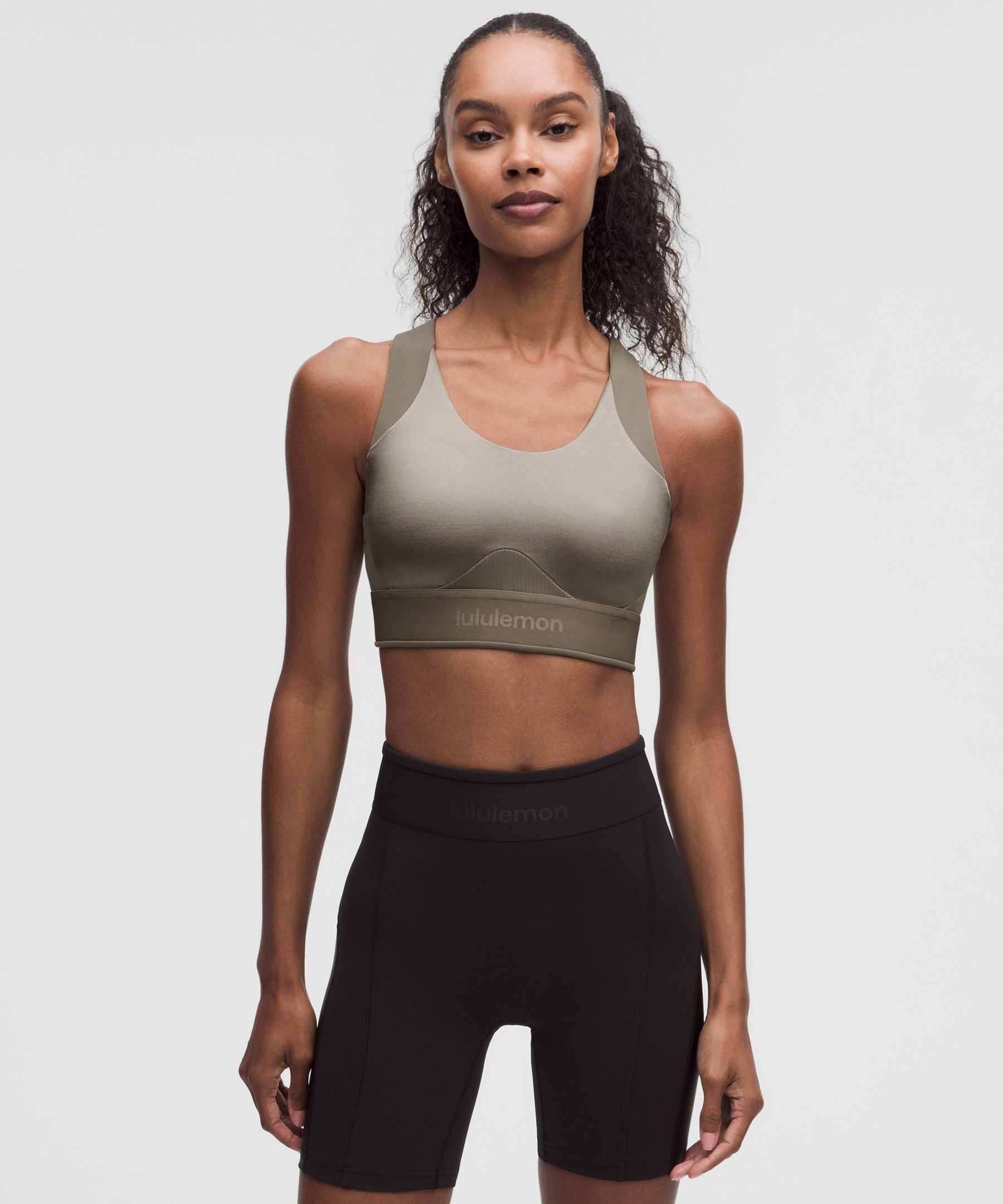 License to Train Racerback Shine Bra *Medium Support, B/C Cup