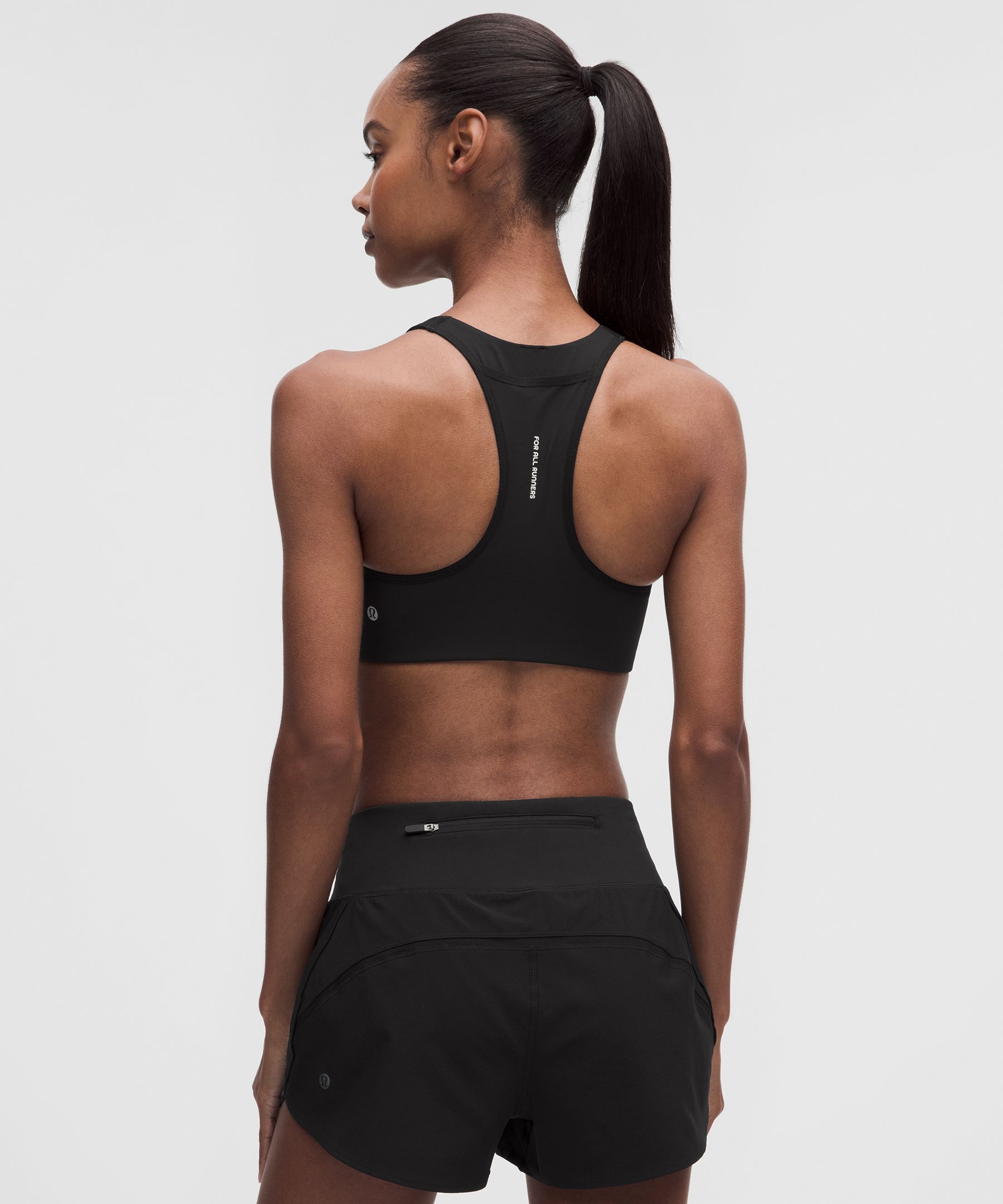 Back Pocket Racerback Run Bra *Medium Support, B/C Cup