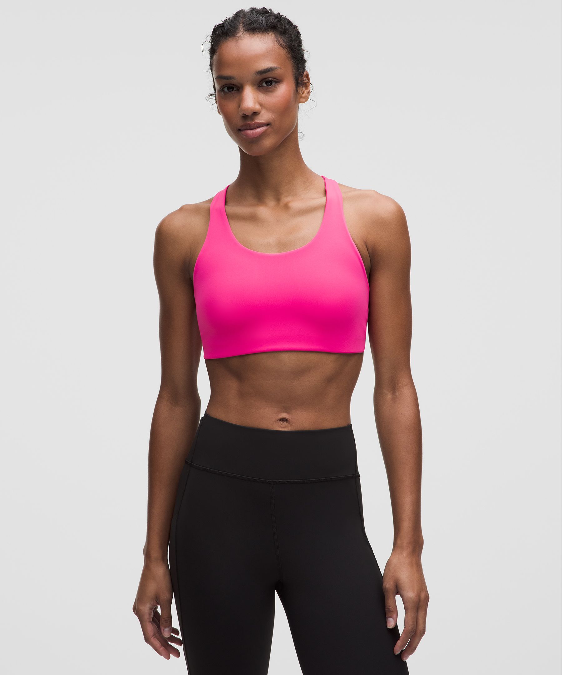 Back Pocket Racerback Run Bra *Medium Support, B/C Cup