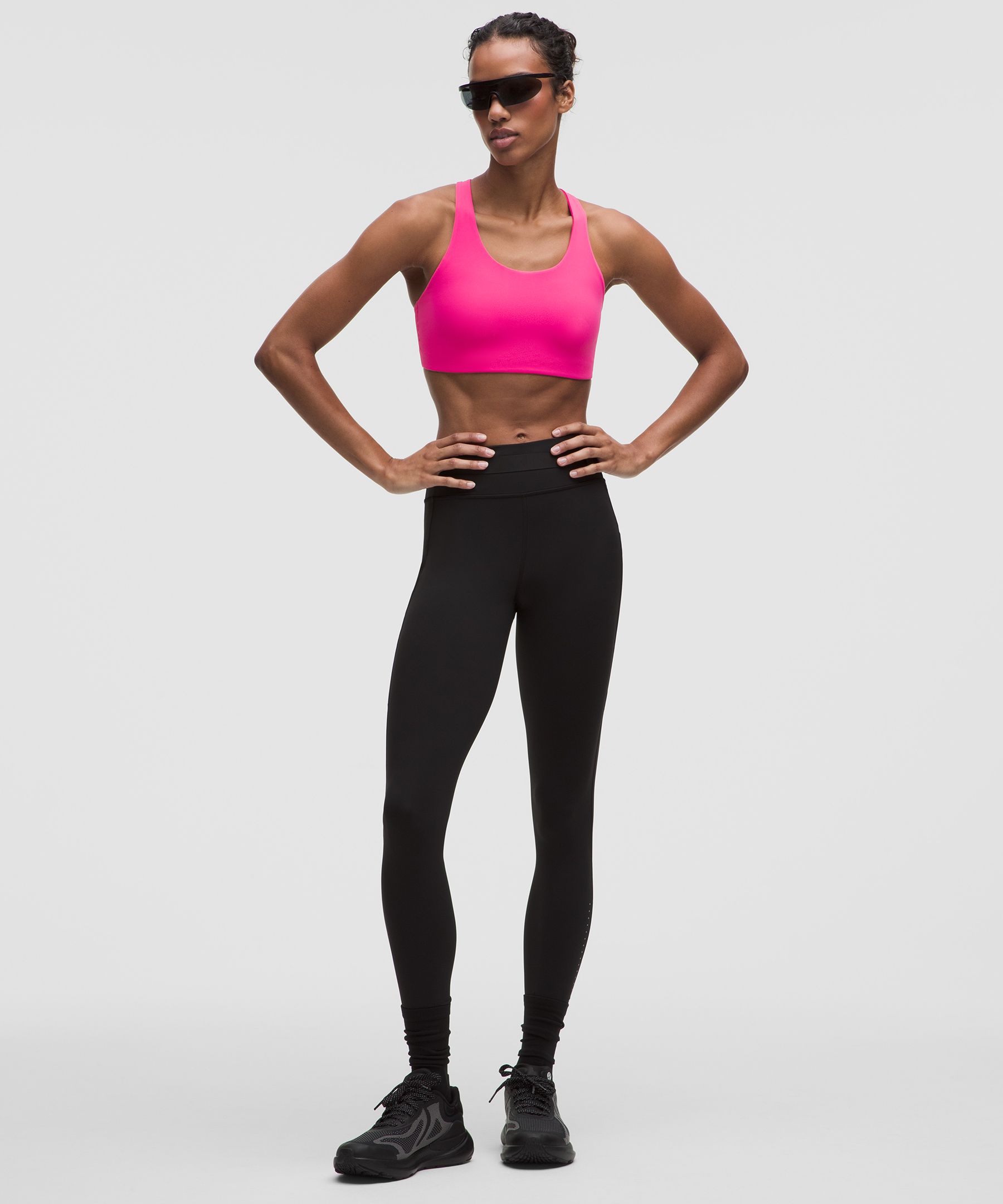 Back Pocket Racerback Run Bra *Medium Support, B/C Cup