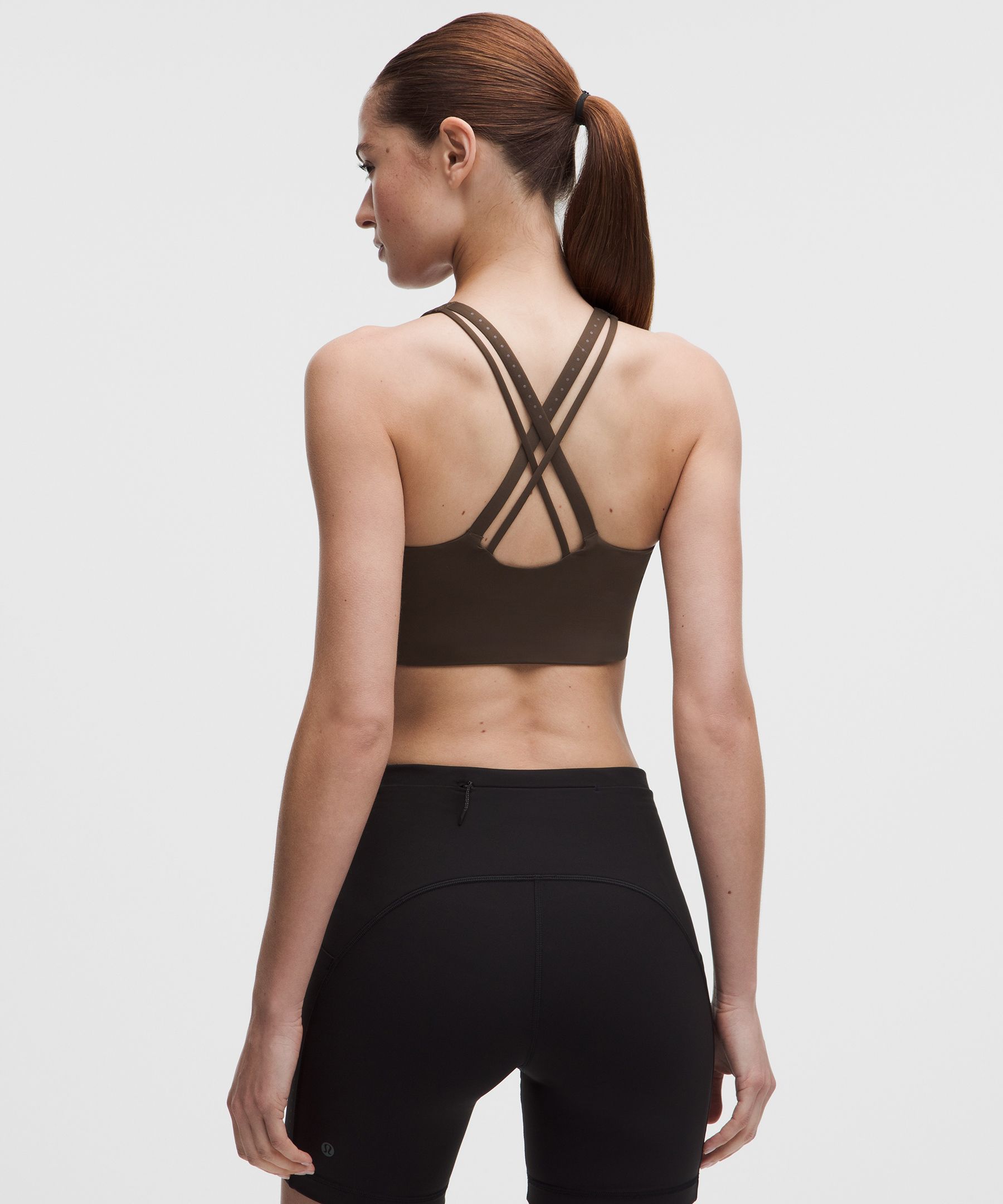 lululemon Energy Longline Bra with Storage Evolve *Medium Support, B/C Cup