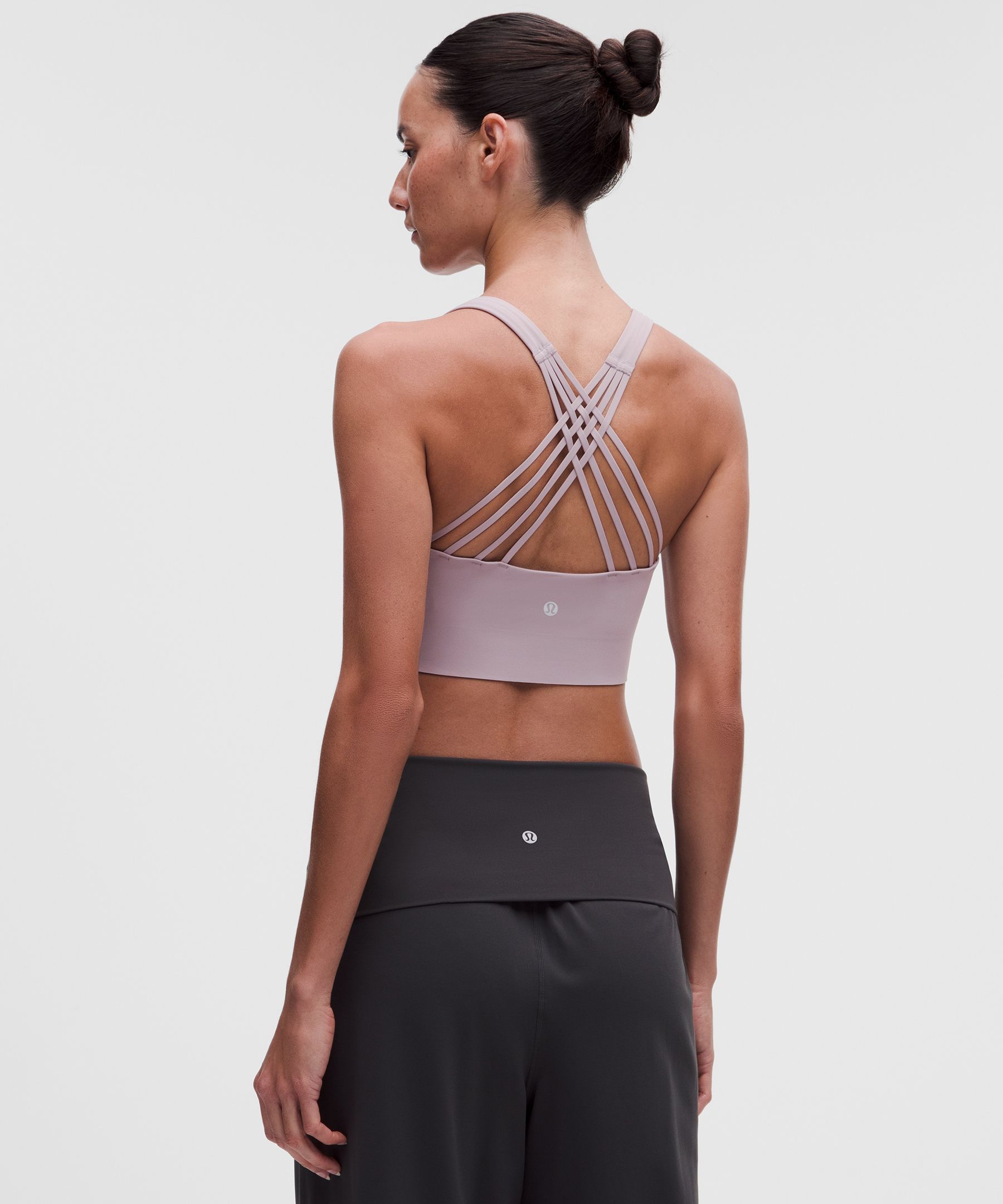 FlexyFlex Strappy Longline Yoga Bra