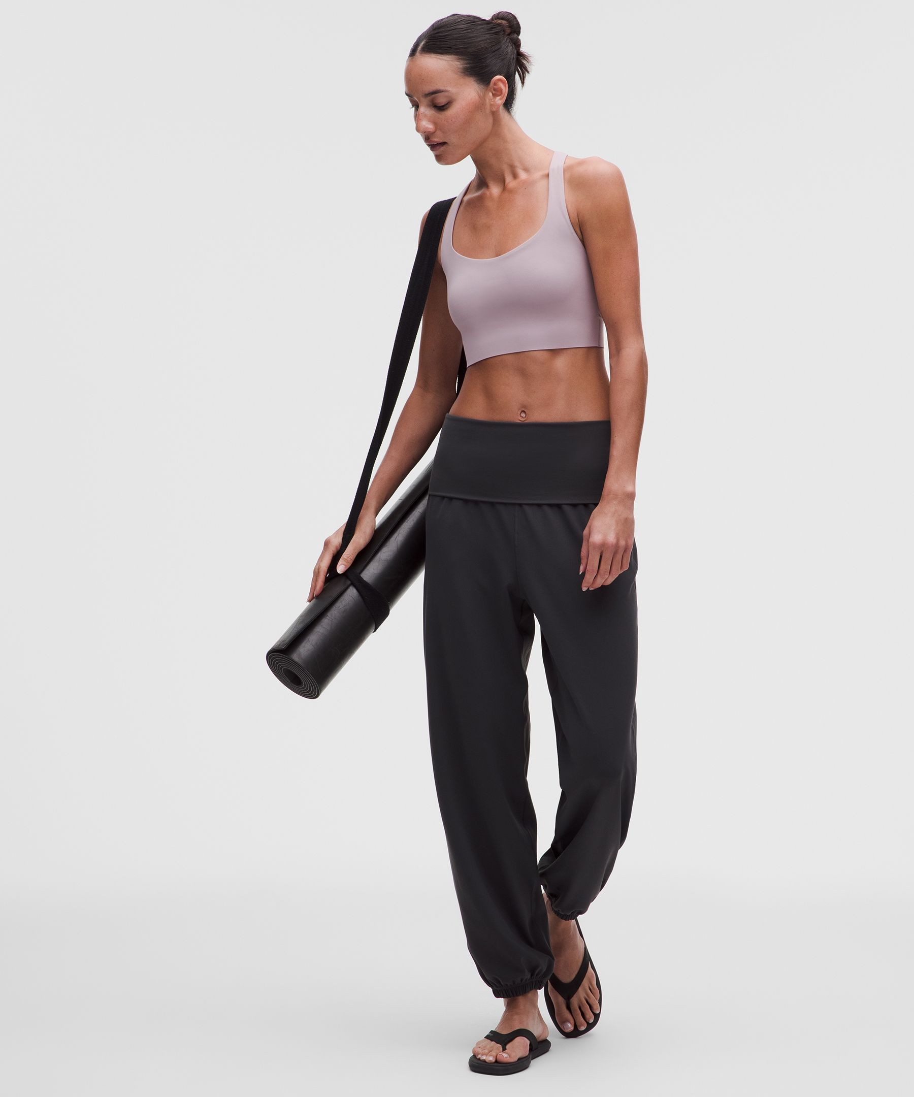 FlexyFlex Strappy Longline Yoga Bra