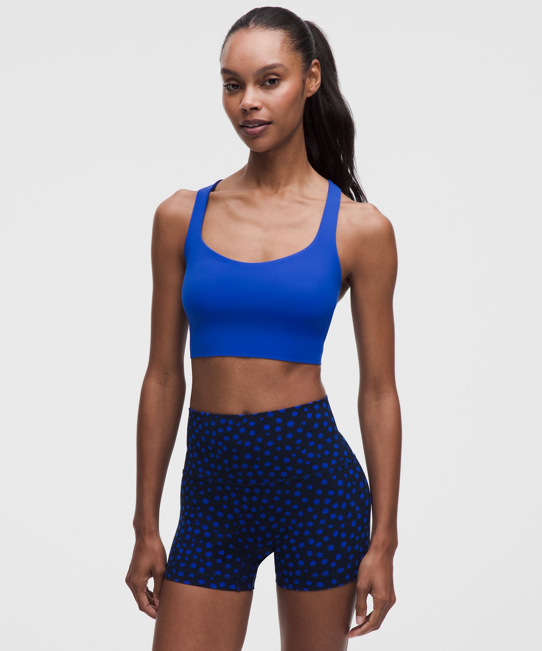 FlexyFlex Strappy Longline Yoga Bra