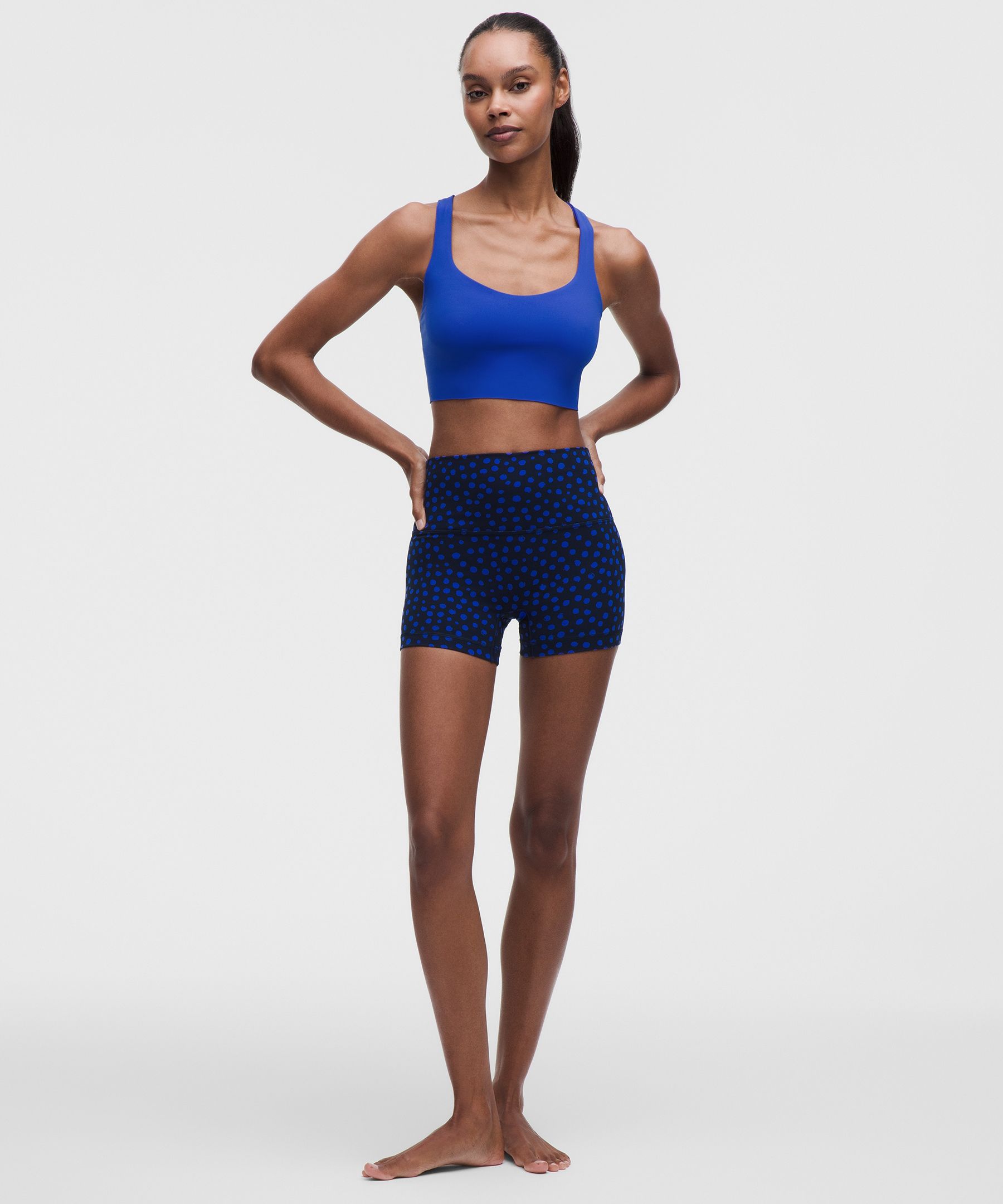 FlexyFlex Strappy Longline Yoga Bra