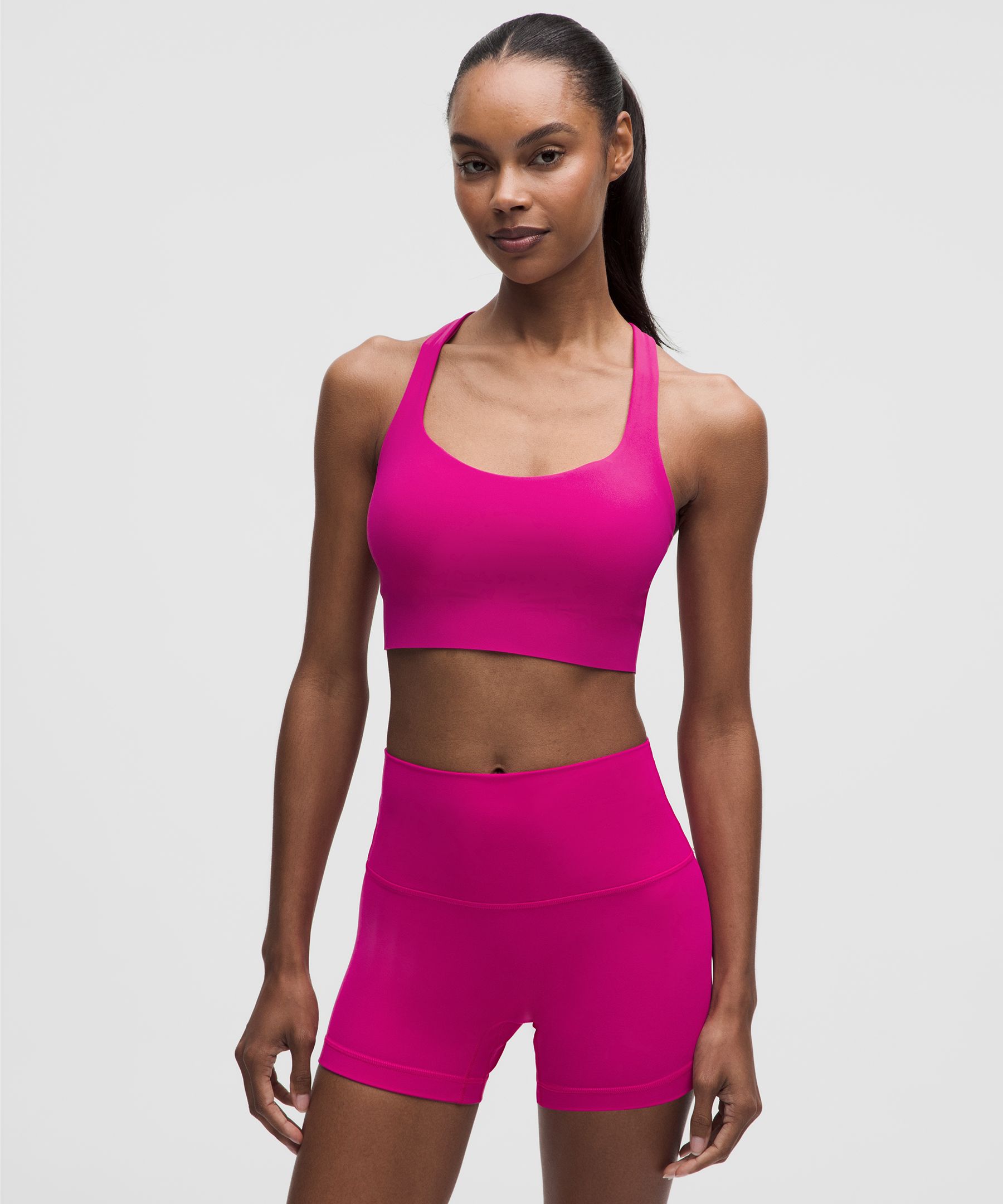 FlexyFlex Strappy Longline Yoga Bra