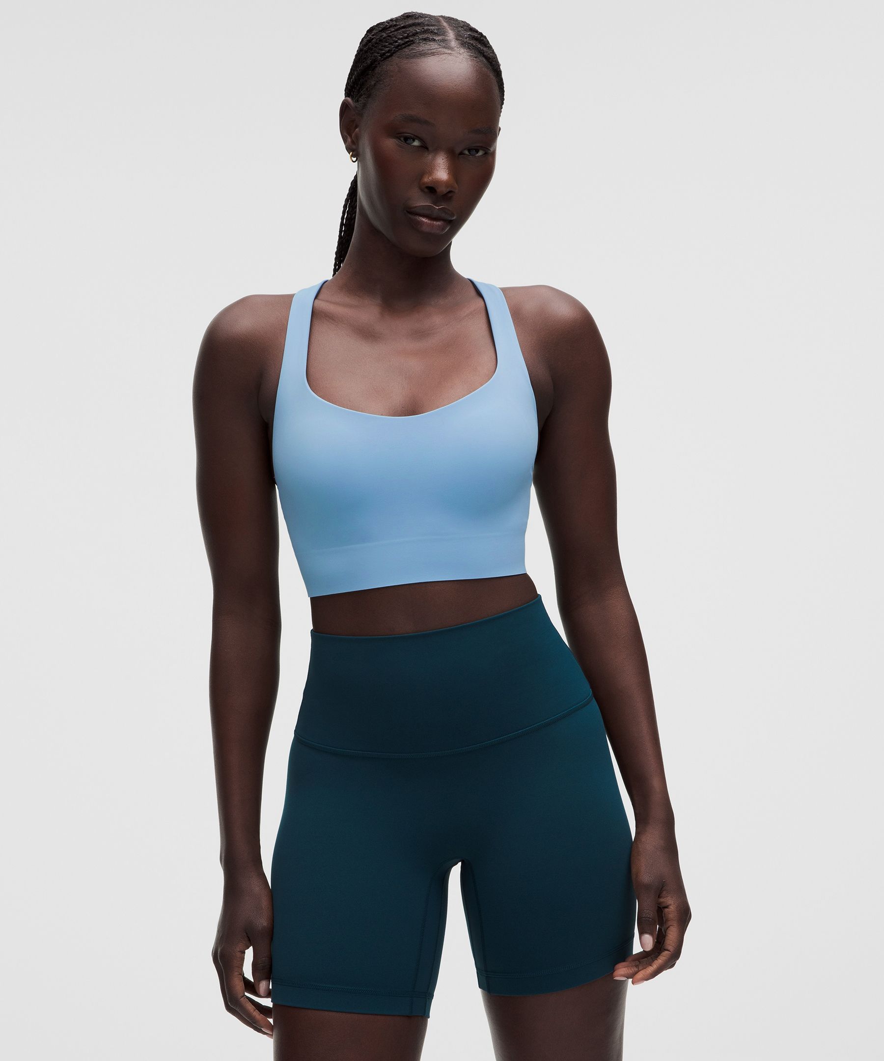 FlexyFlex Strappy Longline Yoga Bra