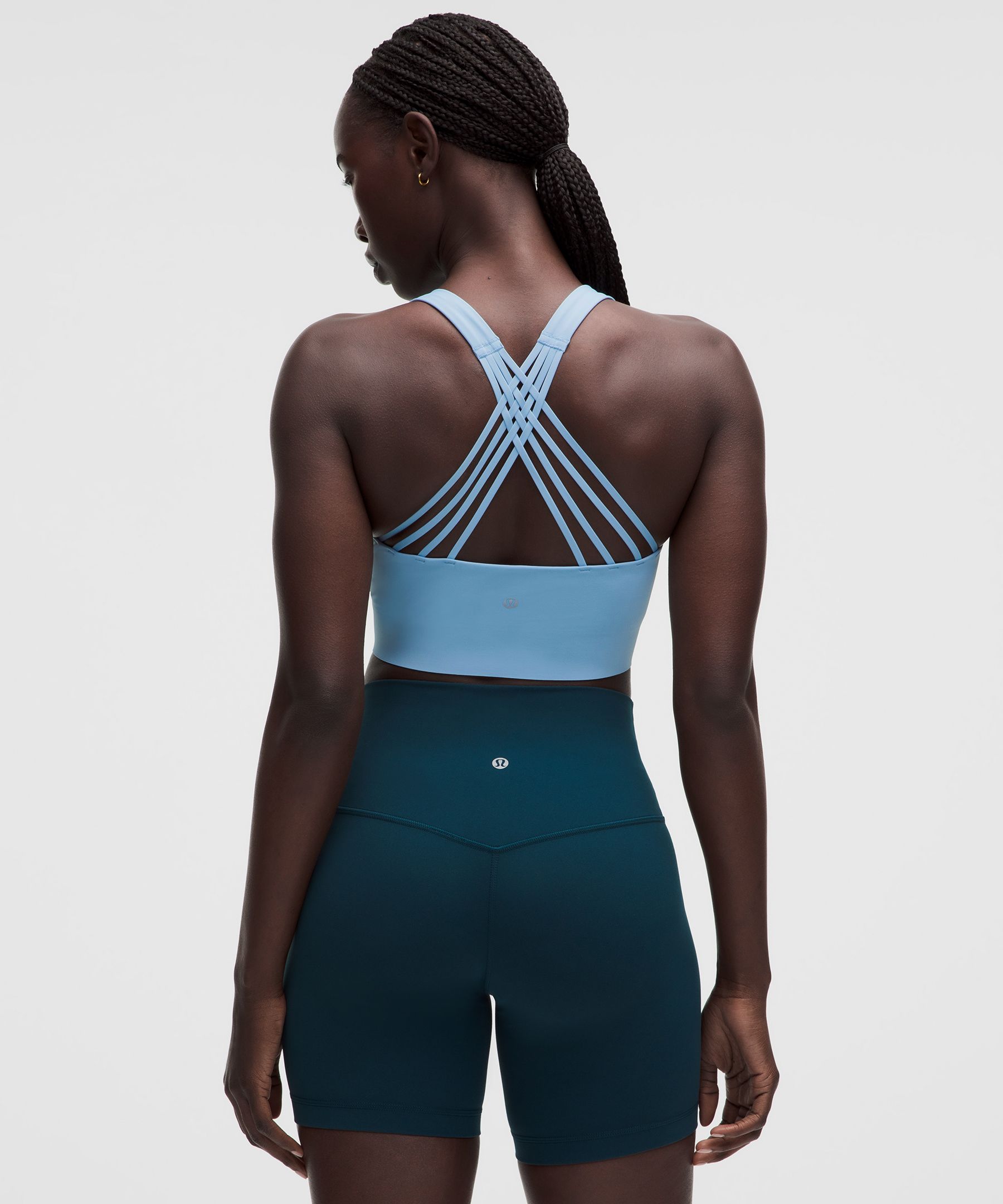 FlexyFlex Strappy Longline Yoga Bra