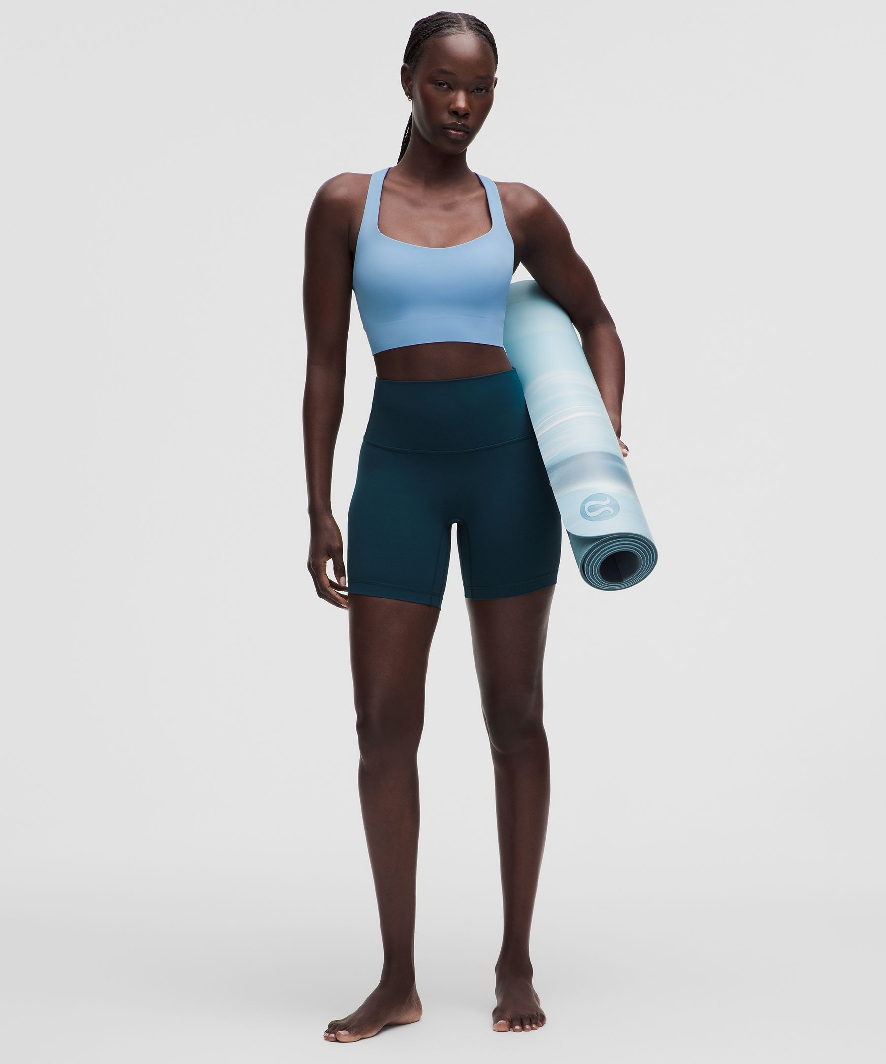 FlexyFlex Strappy Longline Yoga Bra