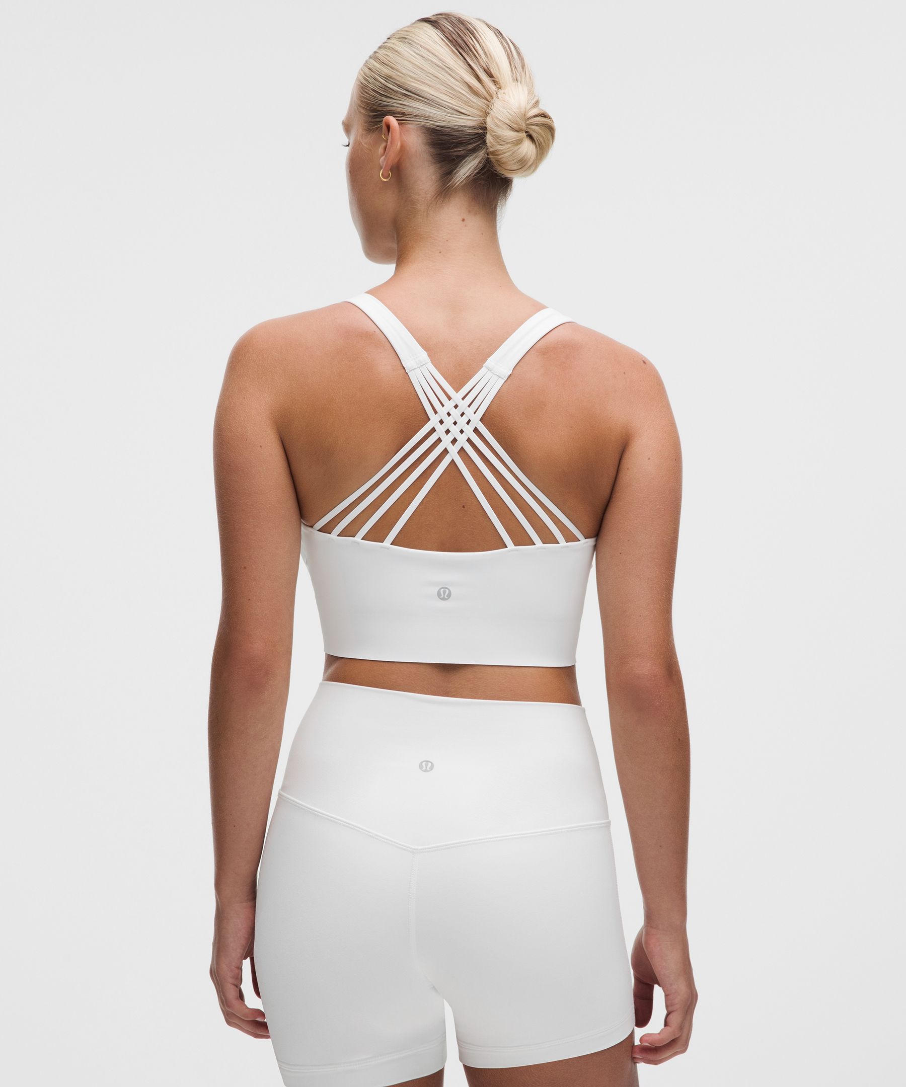 FlexyFlex Strappy Longline Yoga Bra