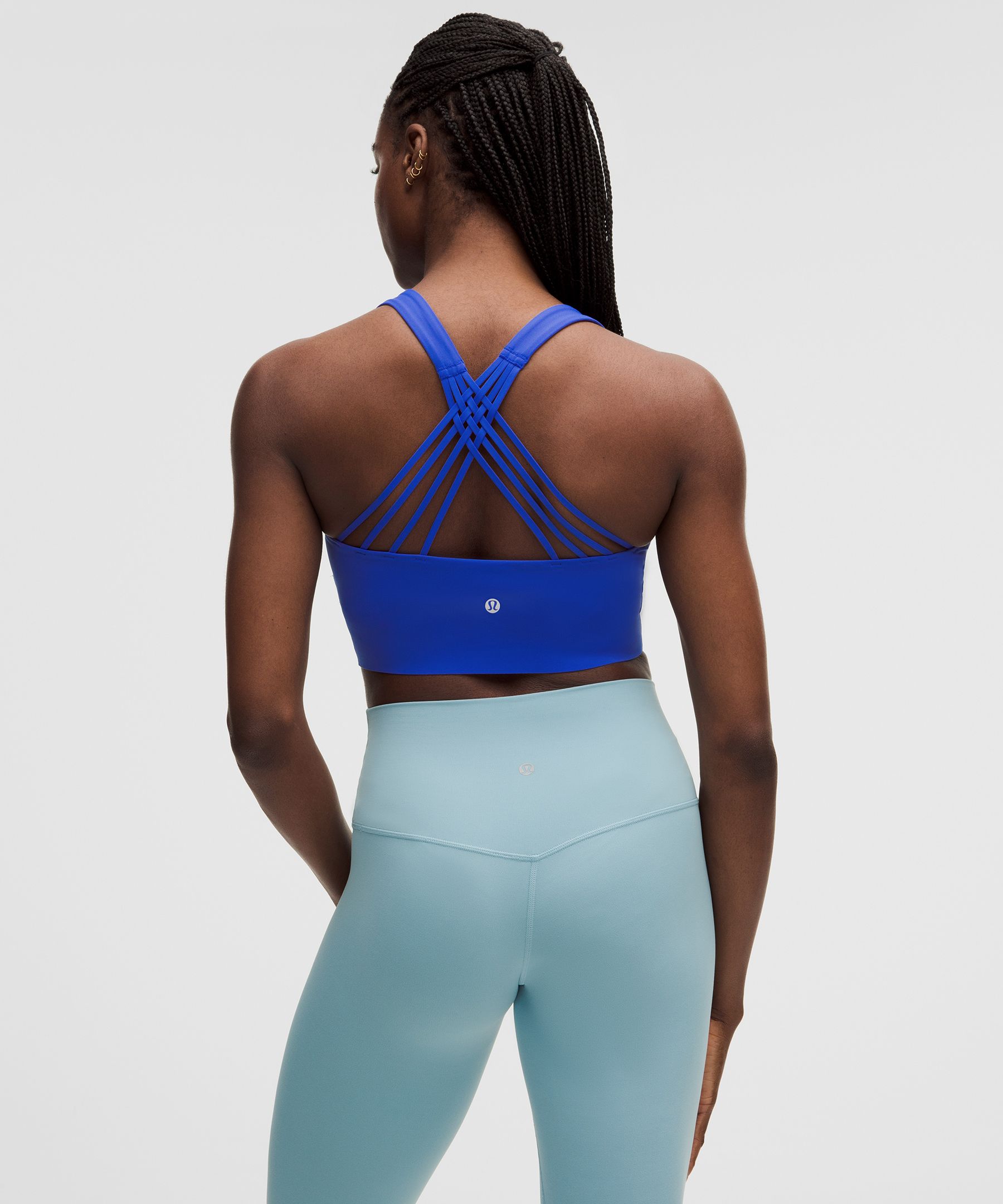 FlexyFlex Strappy Longline Yoga Bra