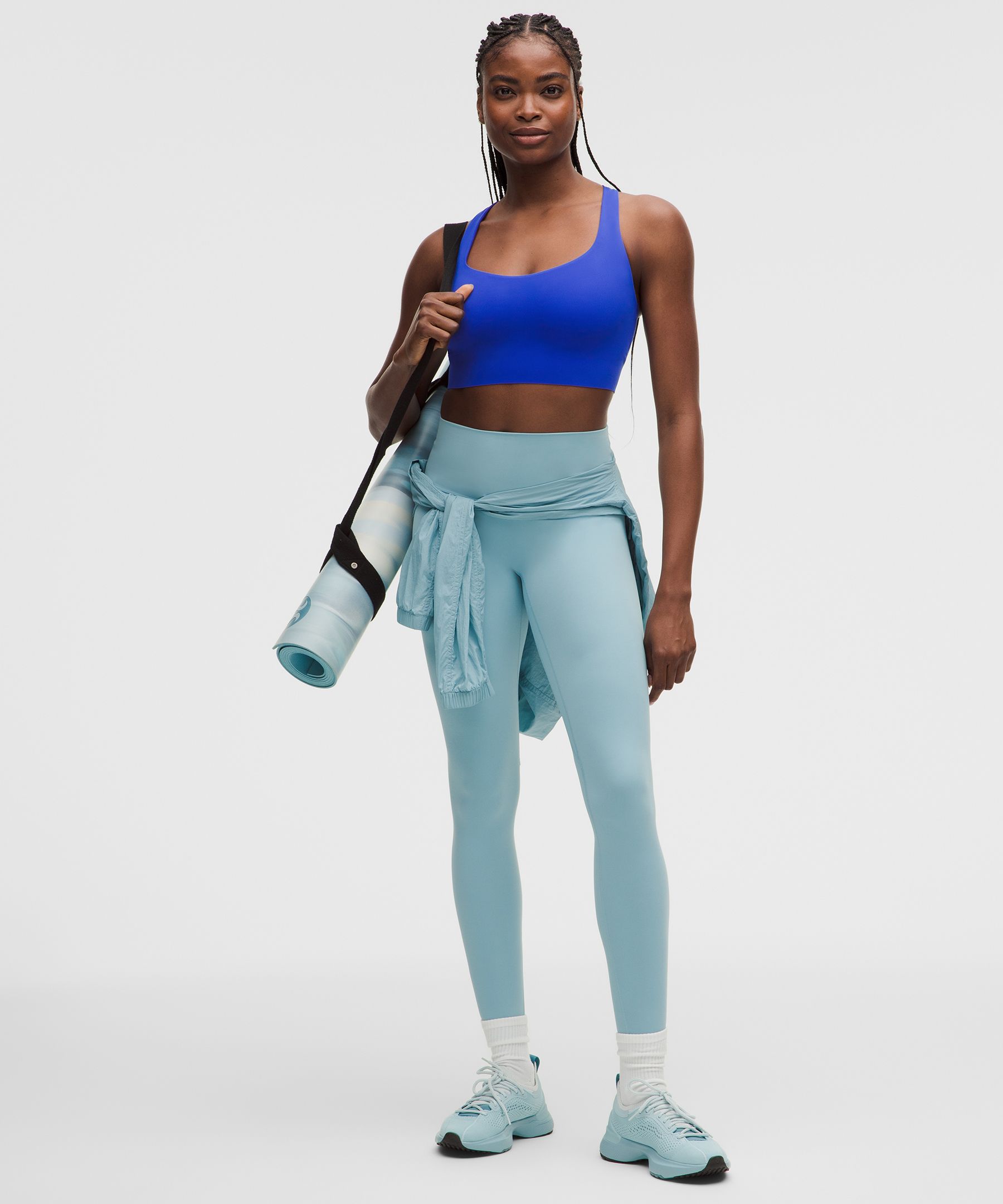 FlexyFlex Strappy Longline Yoga Bra