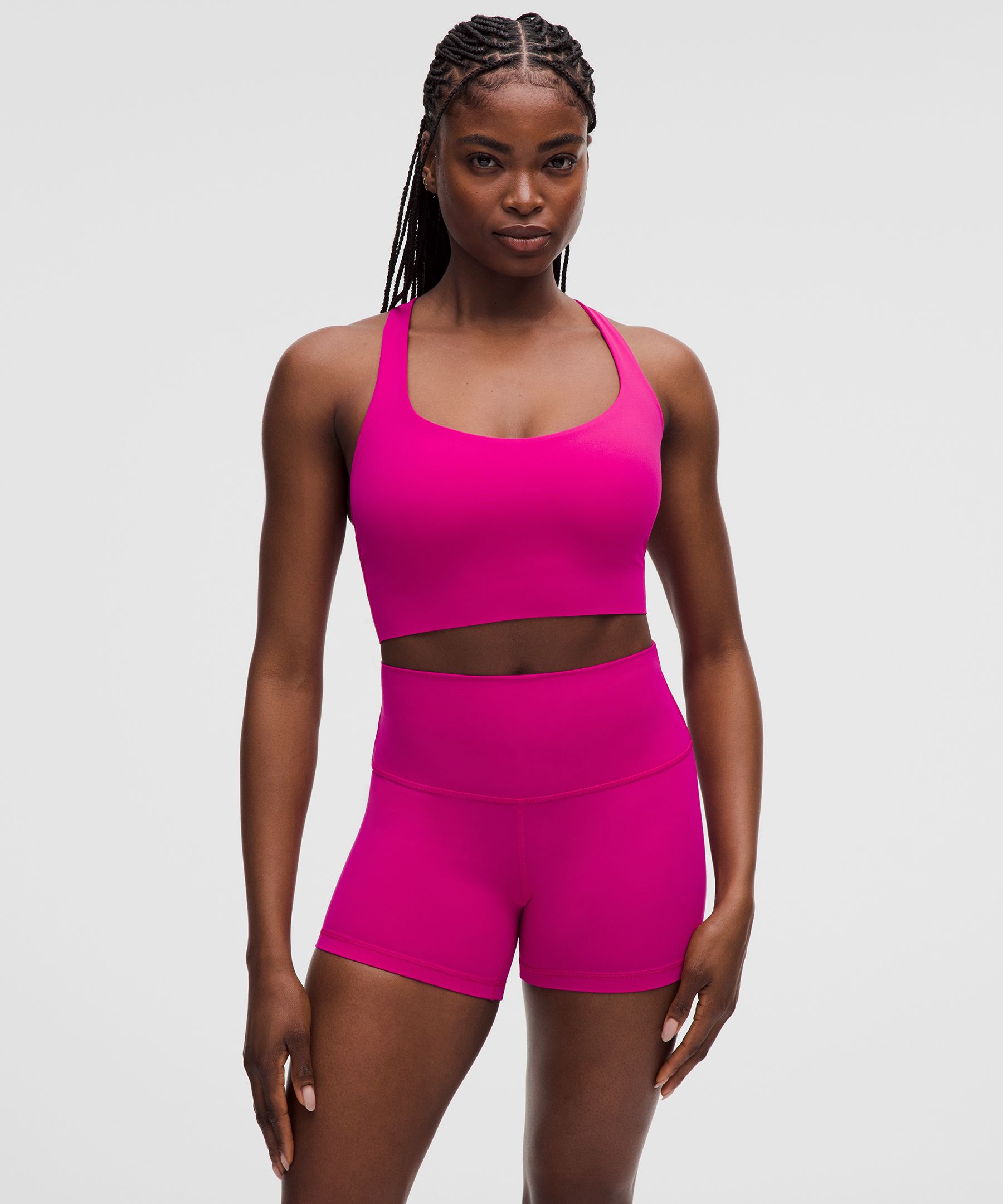 FlexyFlex Strappy Longline Yoga Bra