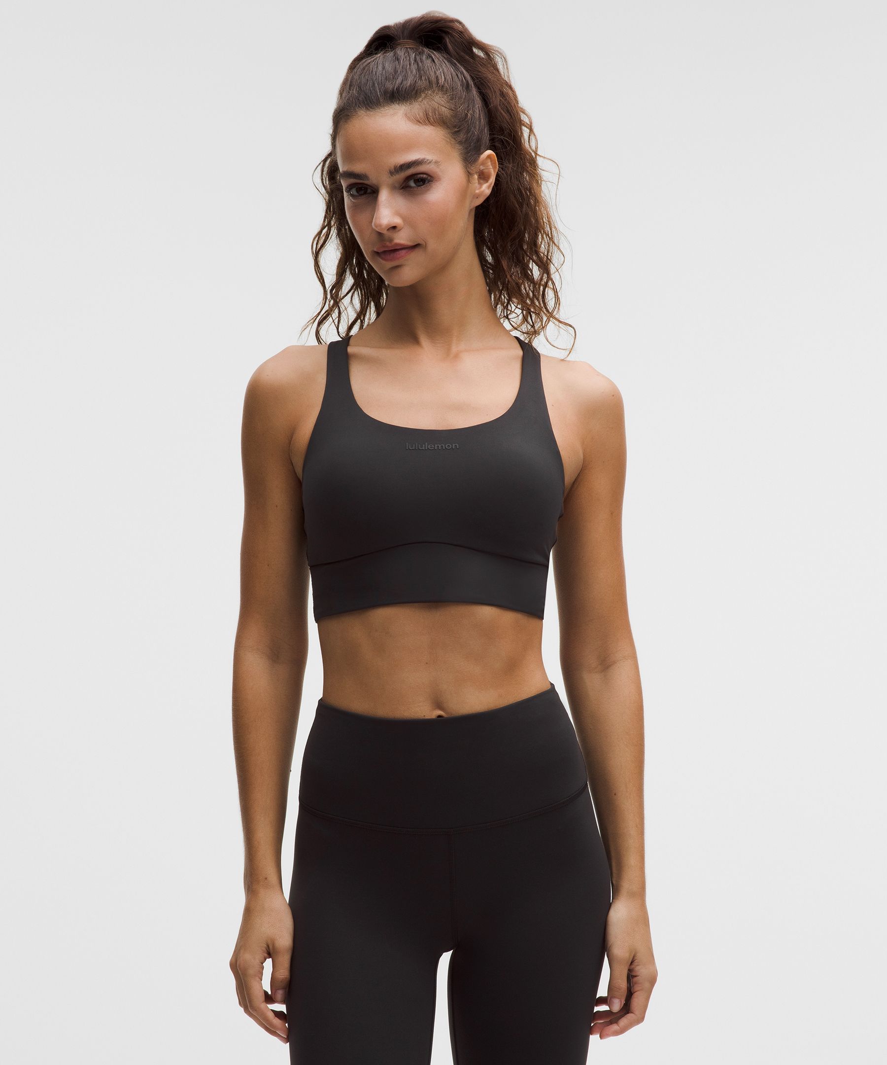 lululemon Energy Longline Bra Medium Support, B-D Cups *Evolve