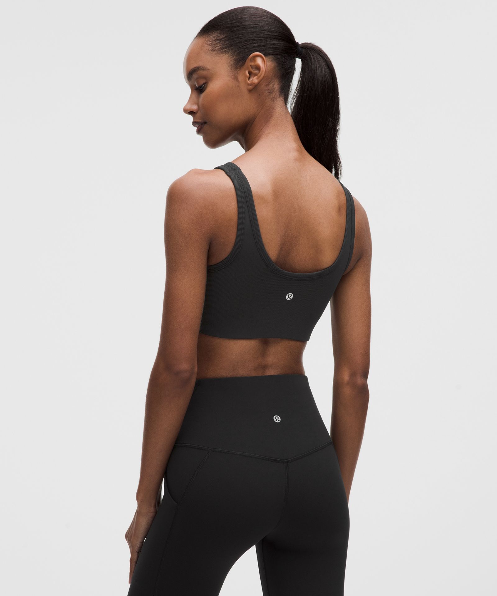 Женское бра Lululemon Nulu в рубчик с вырезом лодочкой — фото 2