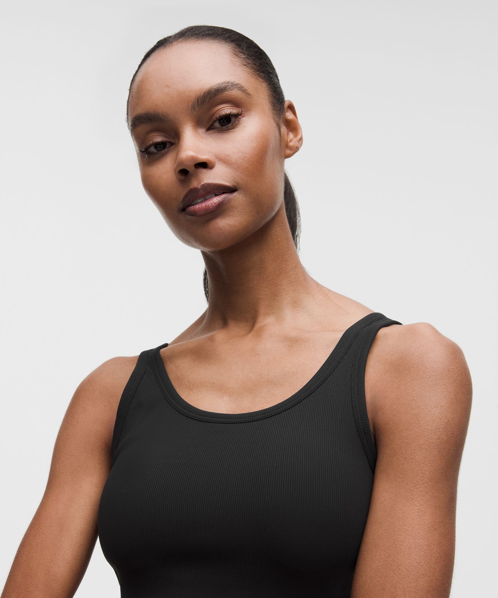 Женское бра Lululemon Nulu в рубчик с вырезом лодочкой — фото 4