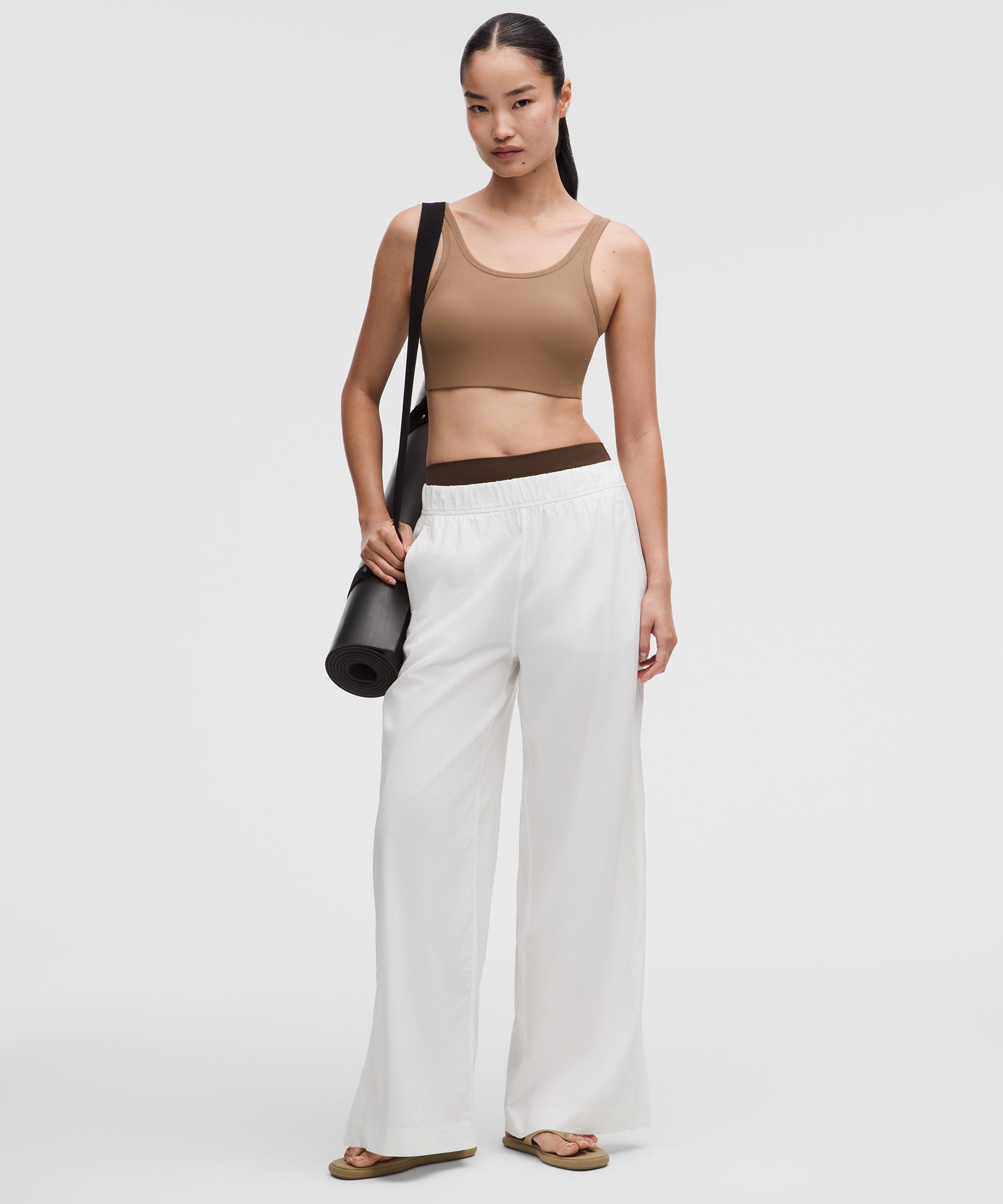 Nulu Ribbed Scoop-Neck Bra
