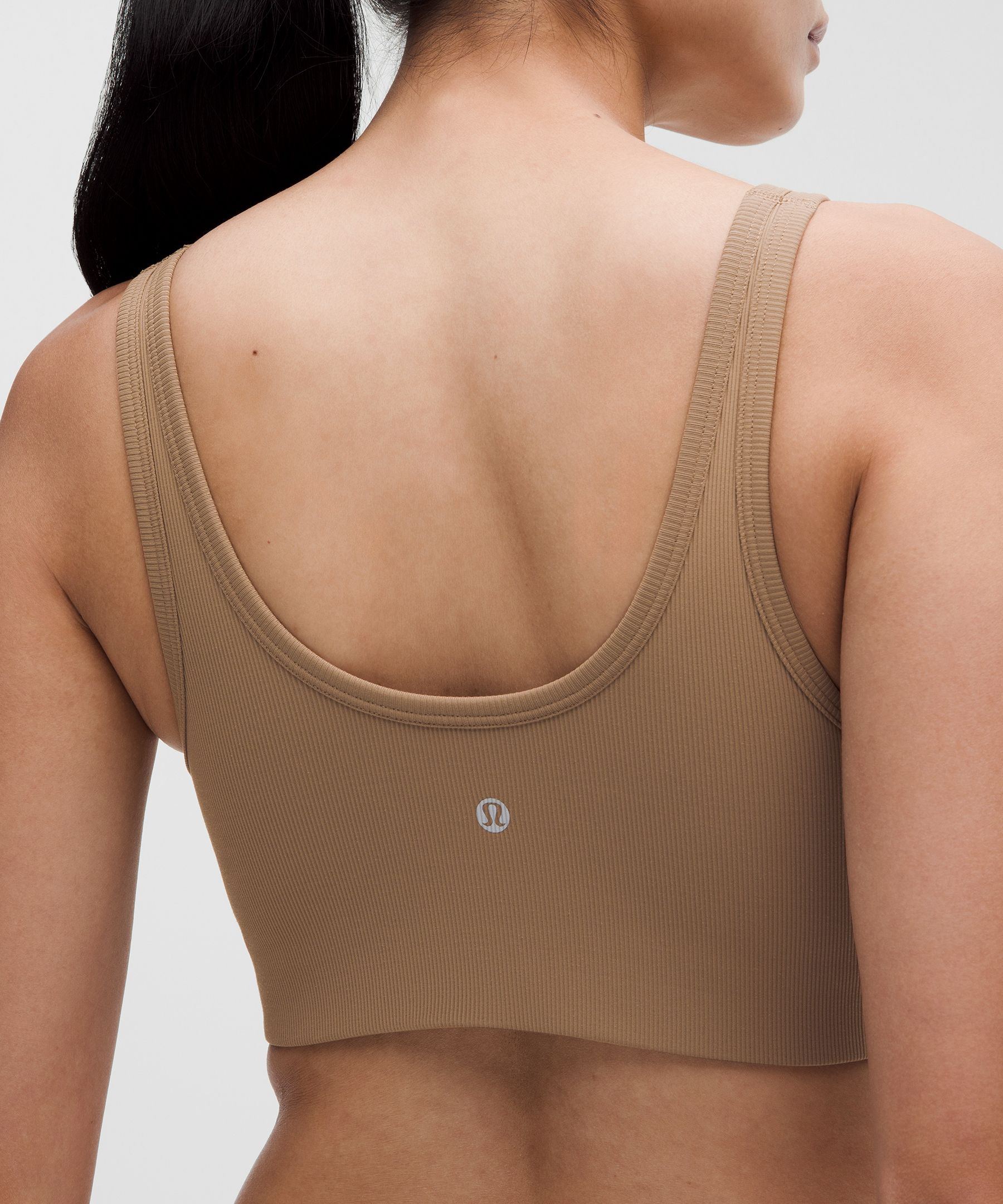 Nulu Ribbed Scoop-Neck Bra