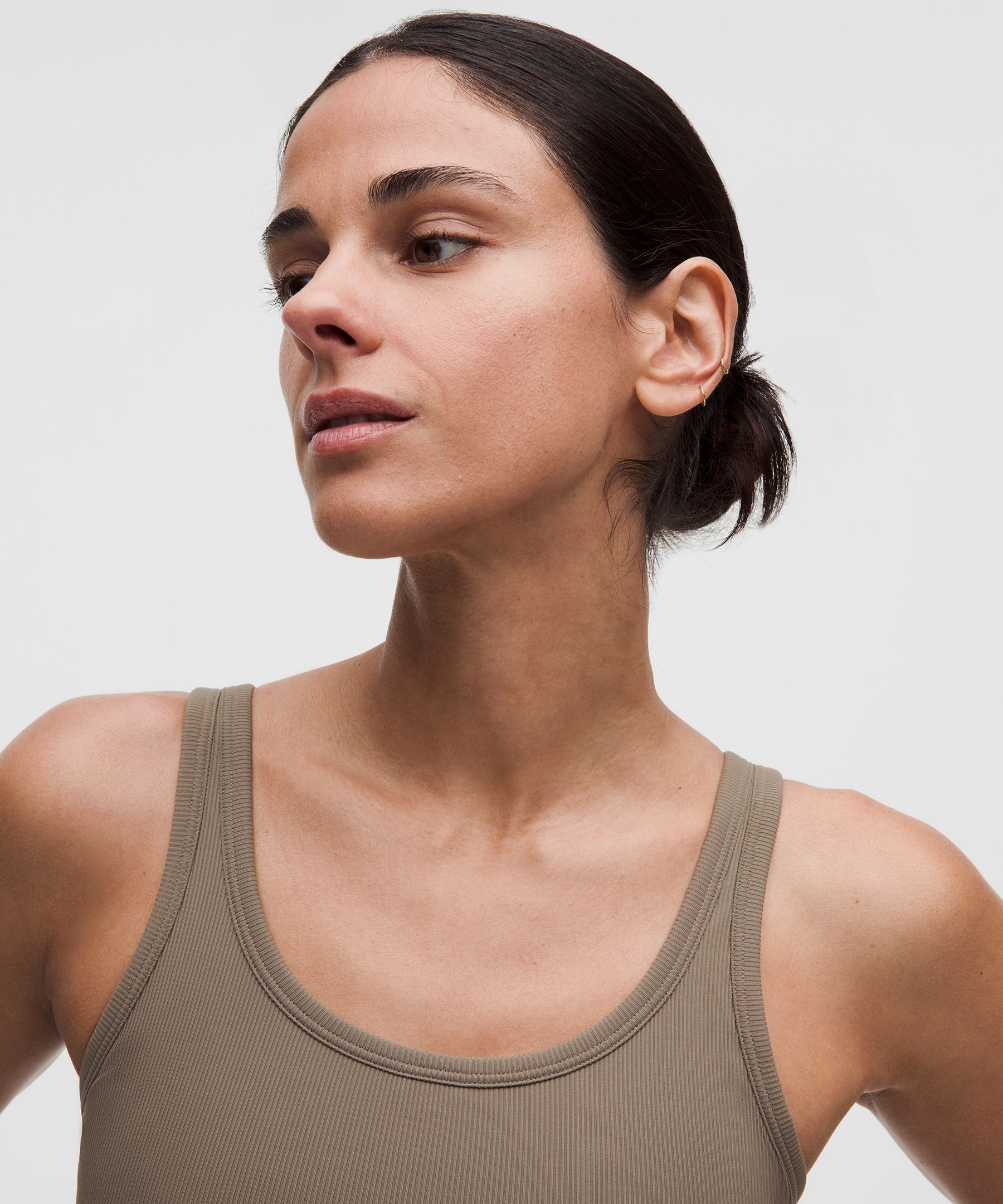 Nulu Ribbed Scoop-Neck Bra *Light Support, B/C Cup