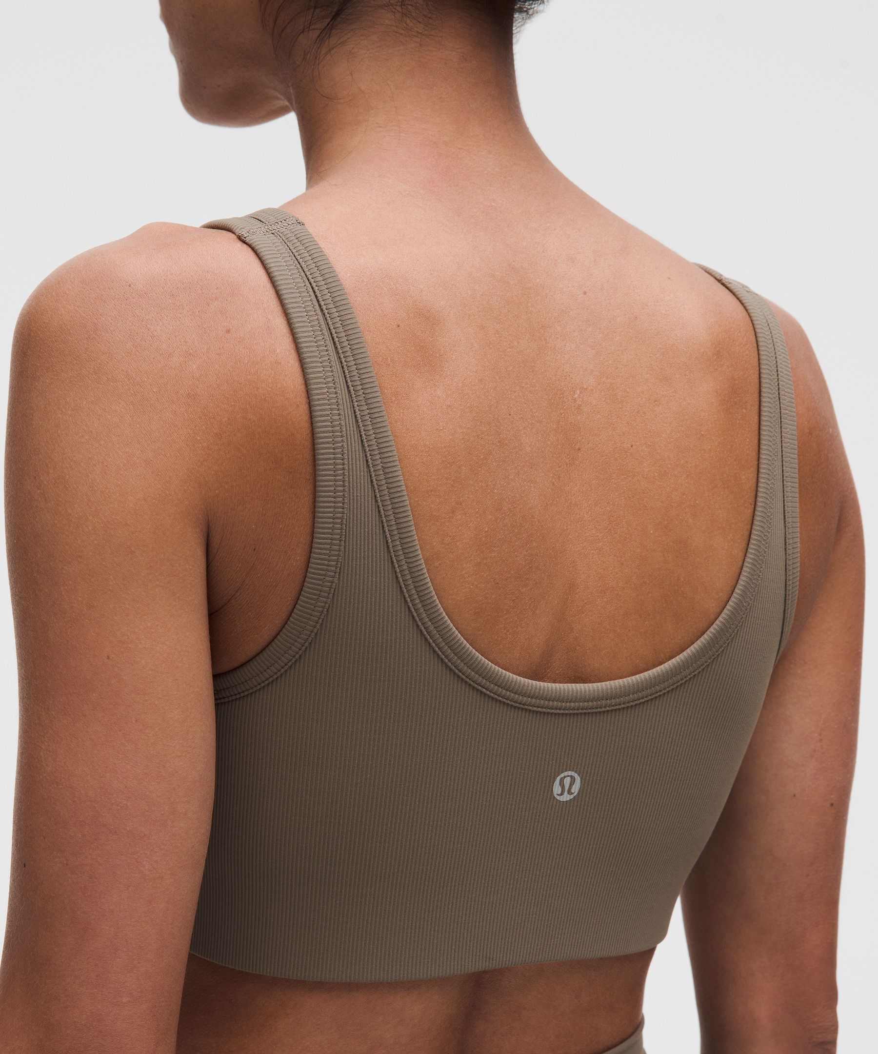 Nulu Ribbed Scoop-Neck Bra *Light Support, B/C Cup