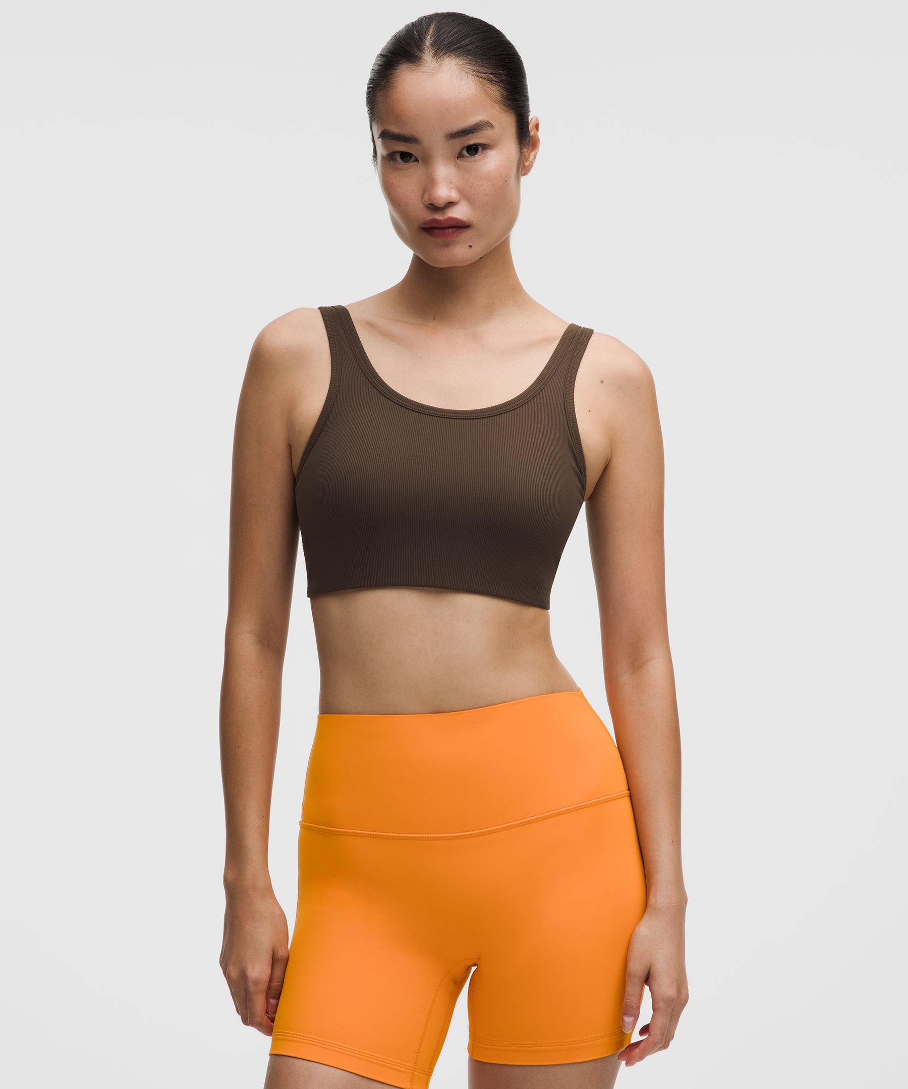 Nulu Ribbed Scoopneck Bra