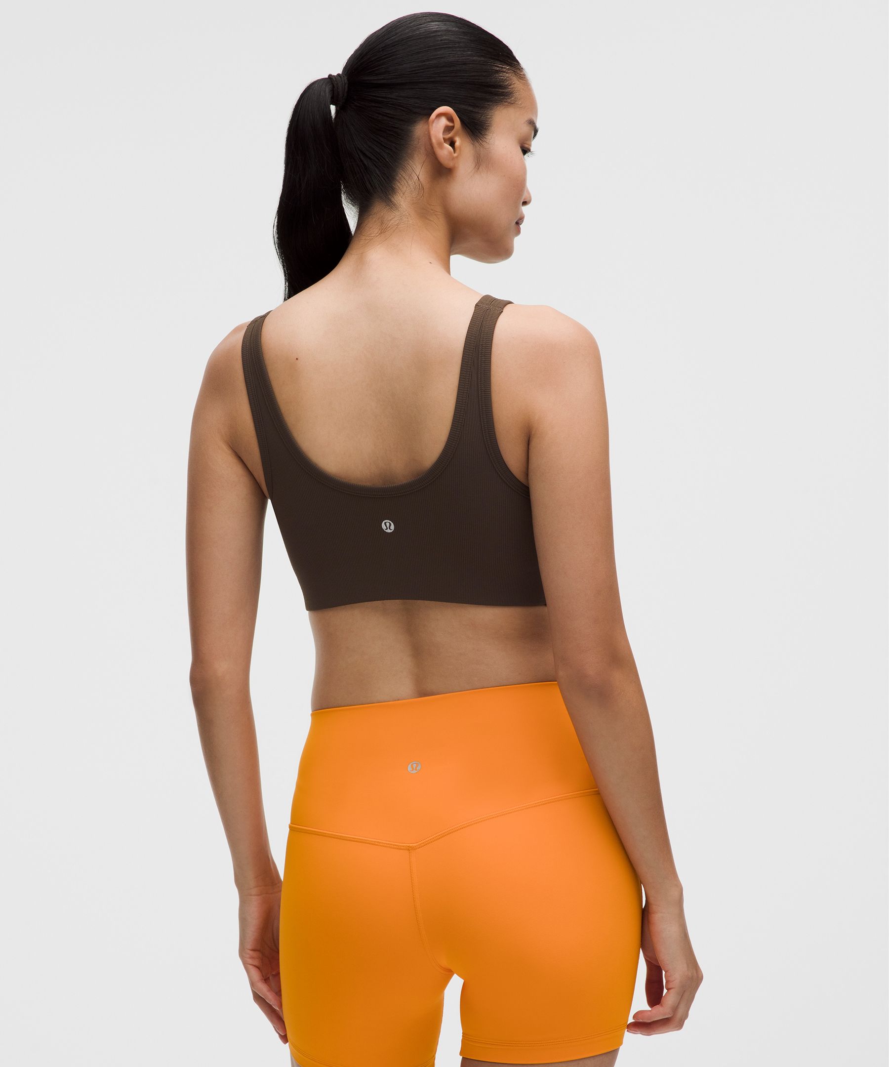 Nulu Ribbed Scoop-Neck Bra