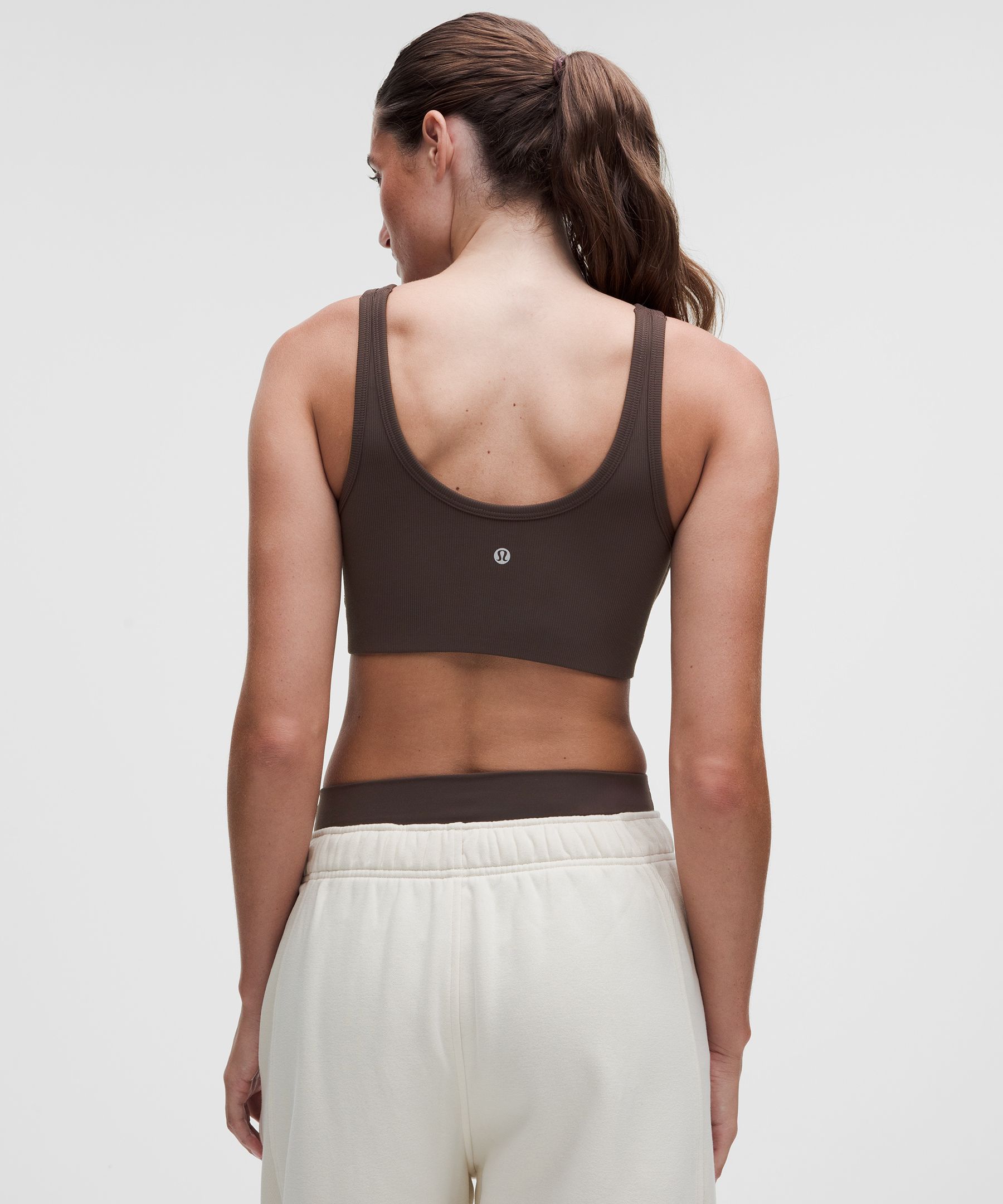 Nulu Ribbed Scoop-Neck Bra *Light Support, B/C Cup
