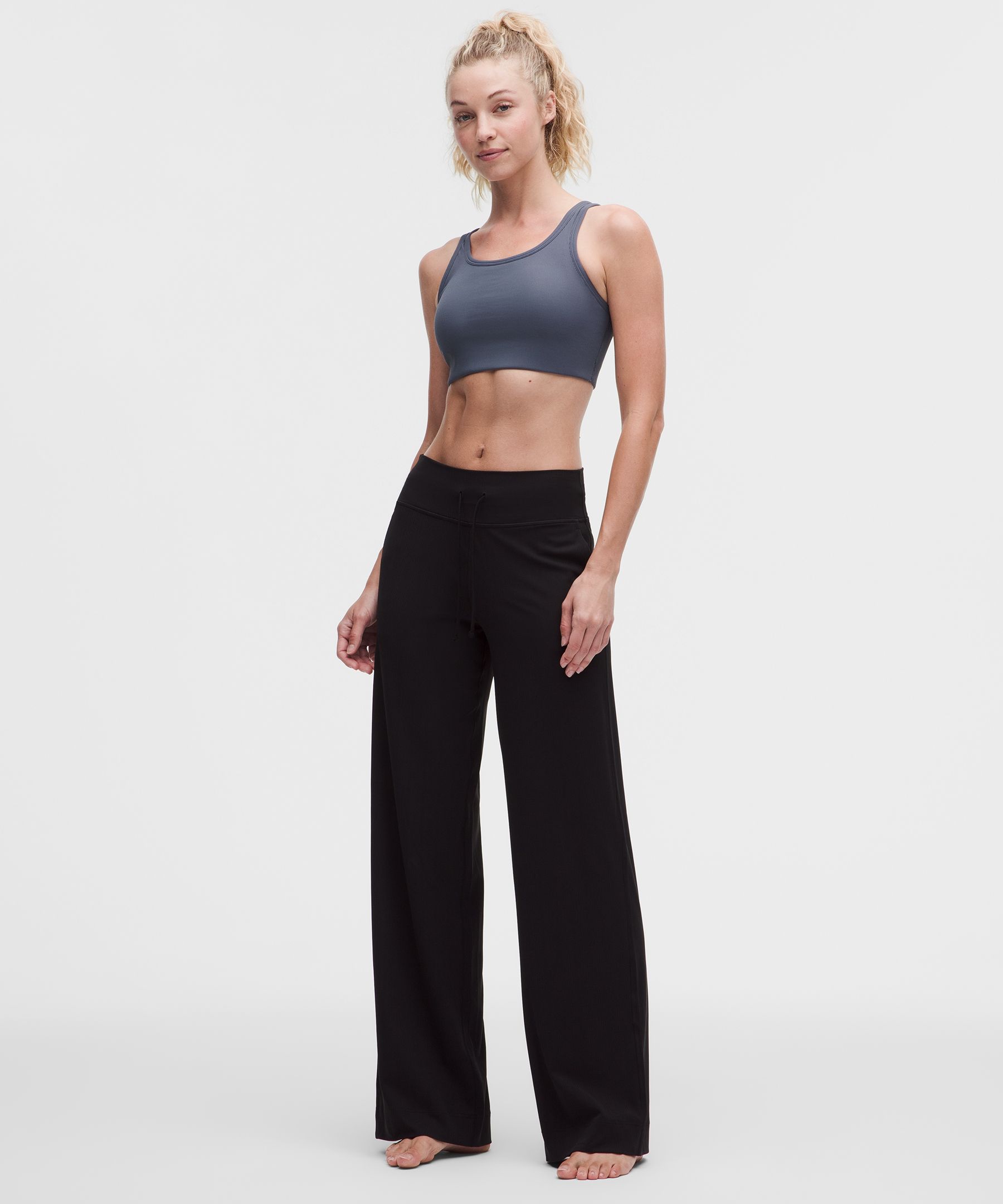 Nulu Ribbed Scoop-Neck Bra