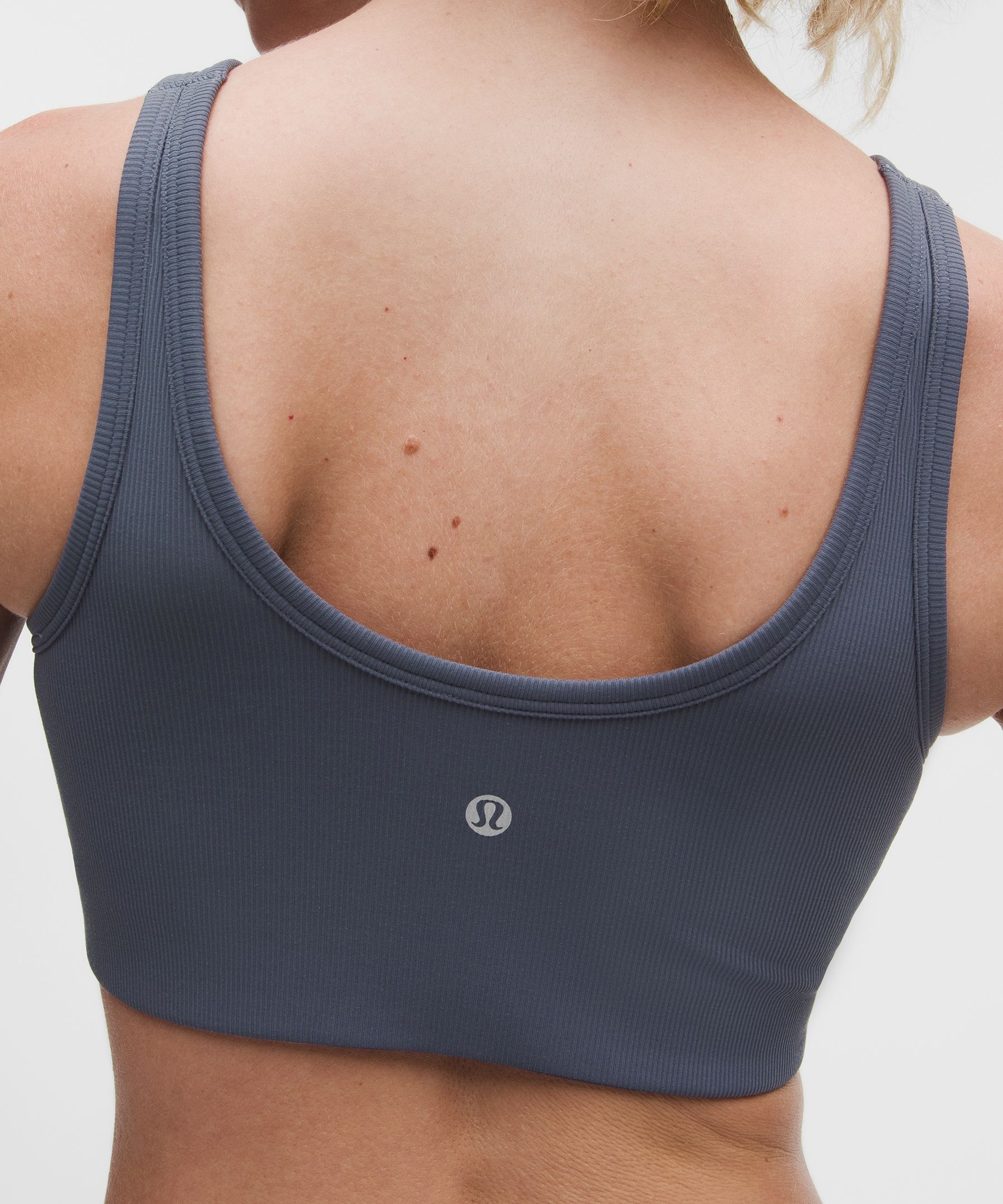 Nulu Ribbed Scoop-Neck Bra