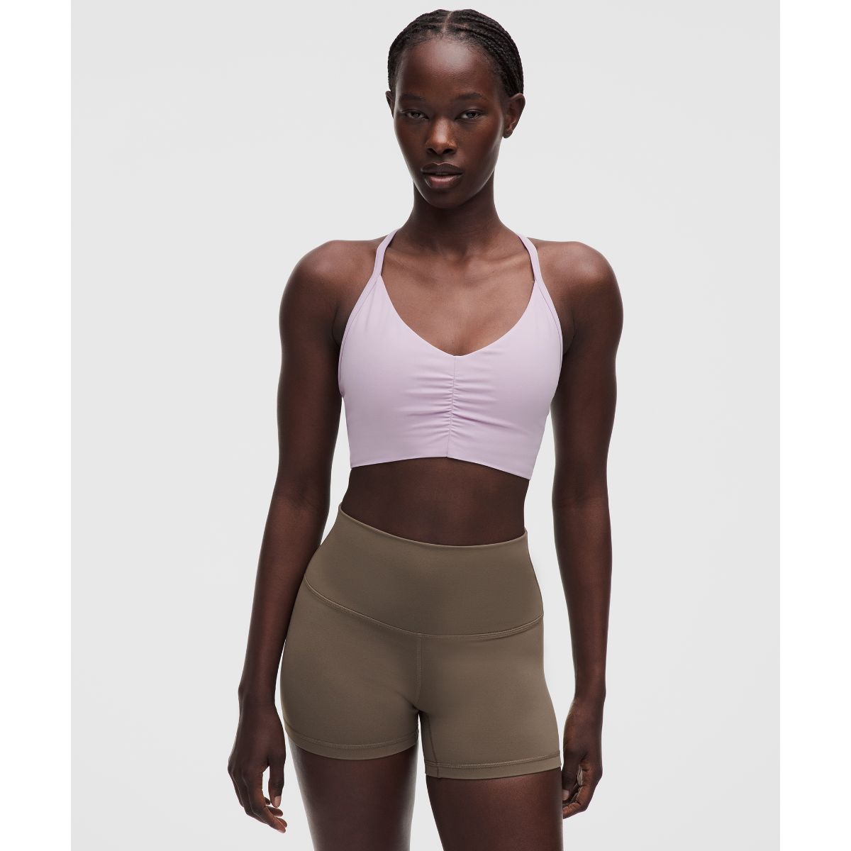 Flow Y Ruched Bra Light Support, B/C Cup