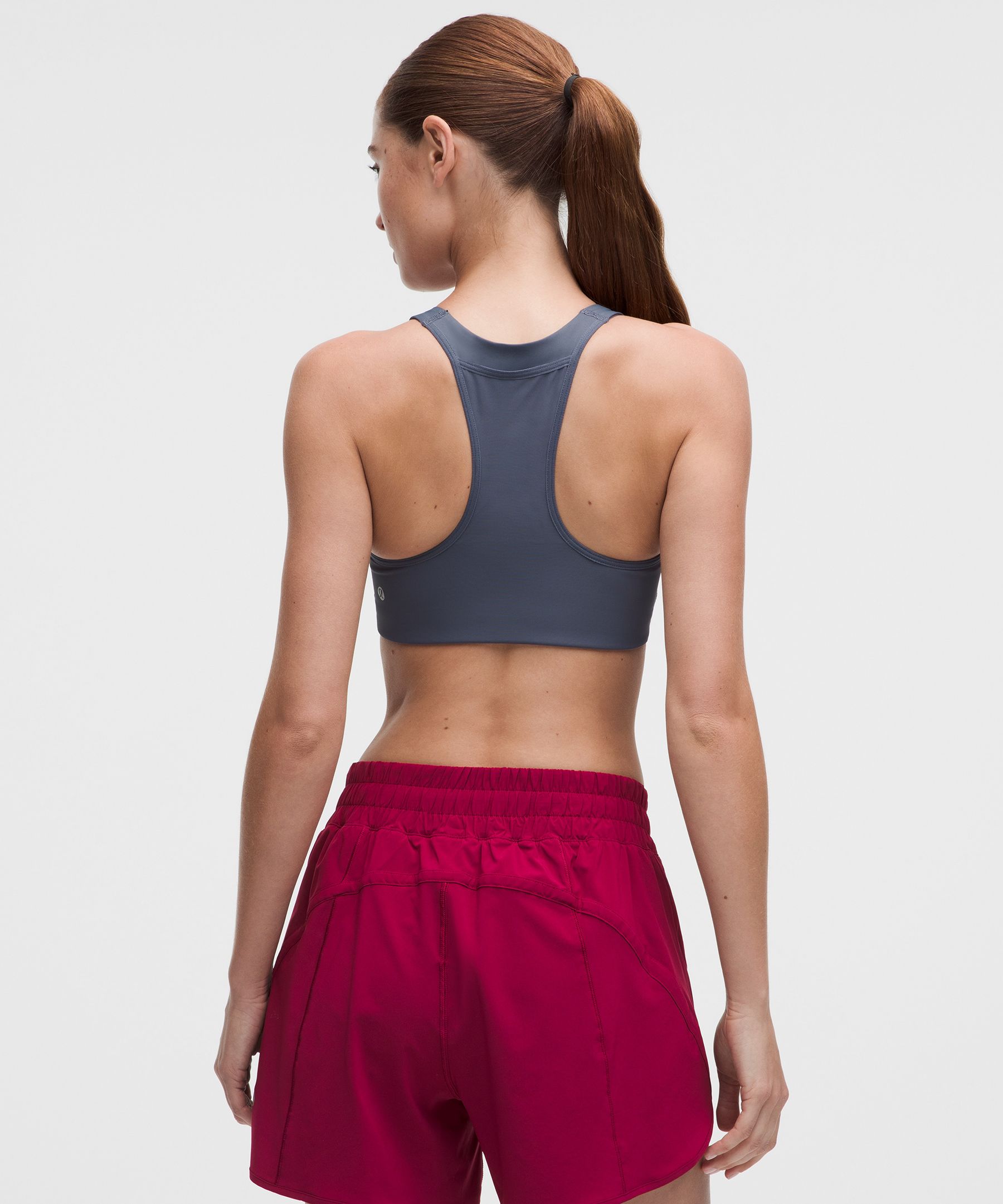 Back Pocket Racerback Run Bra