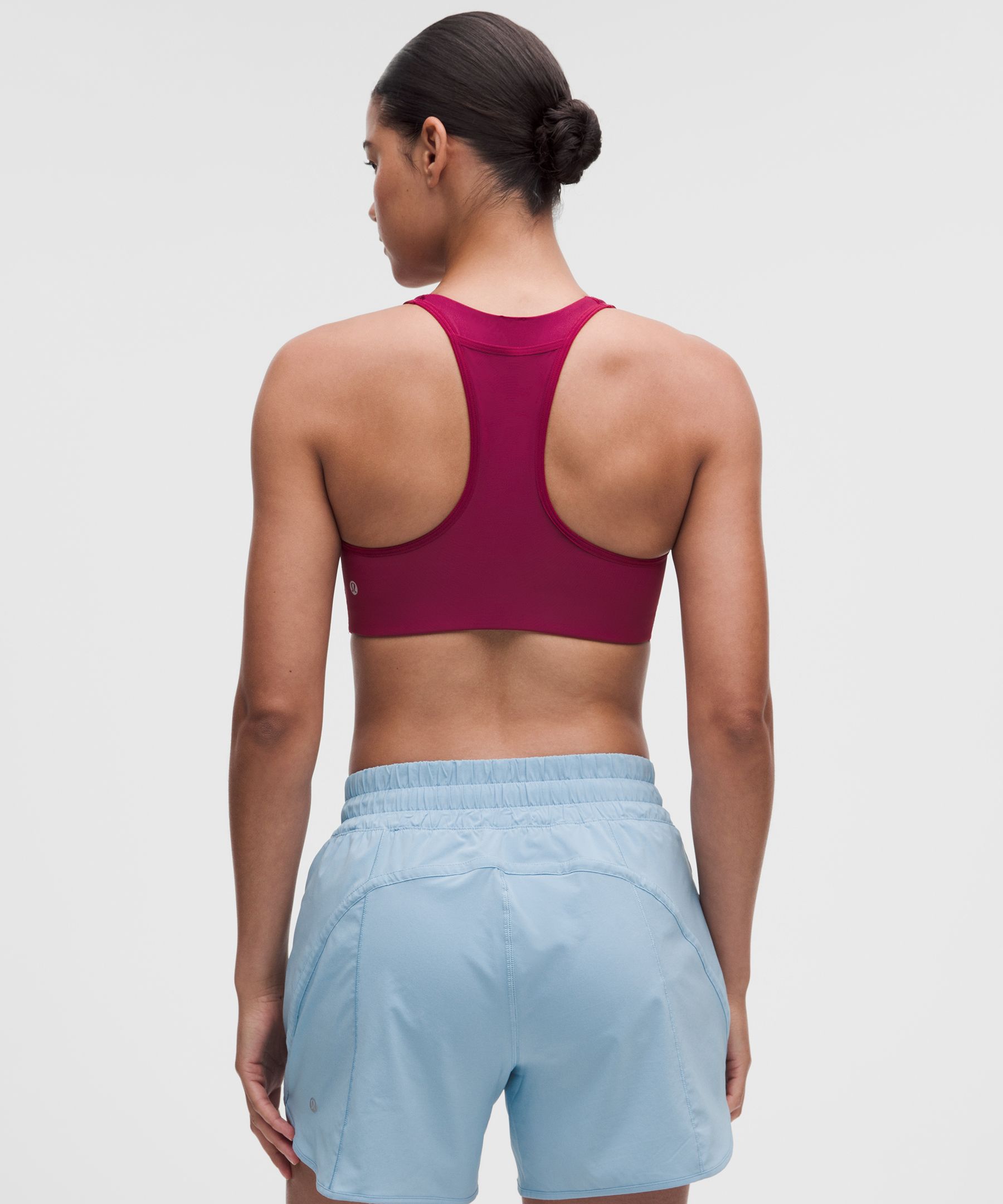 Back Pocket Racerback Run Bra
