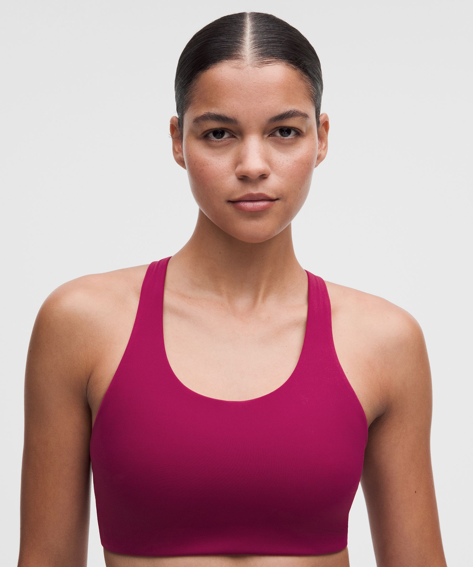 Back Pocket Racerback Run Bra