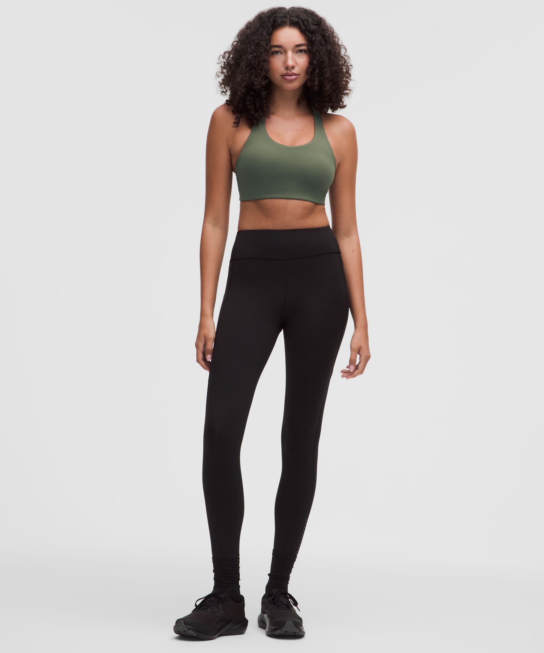 Back Pocket Racerback Run Bra *Medium Support, B/C Cup