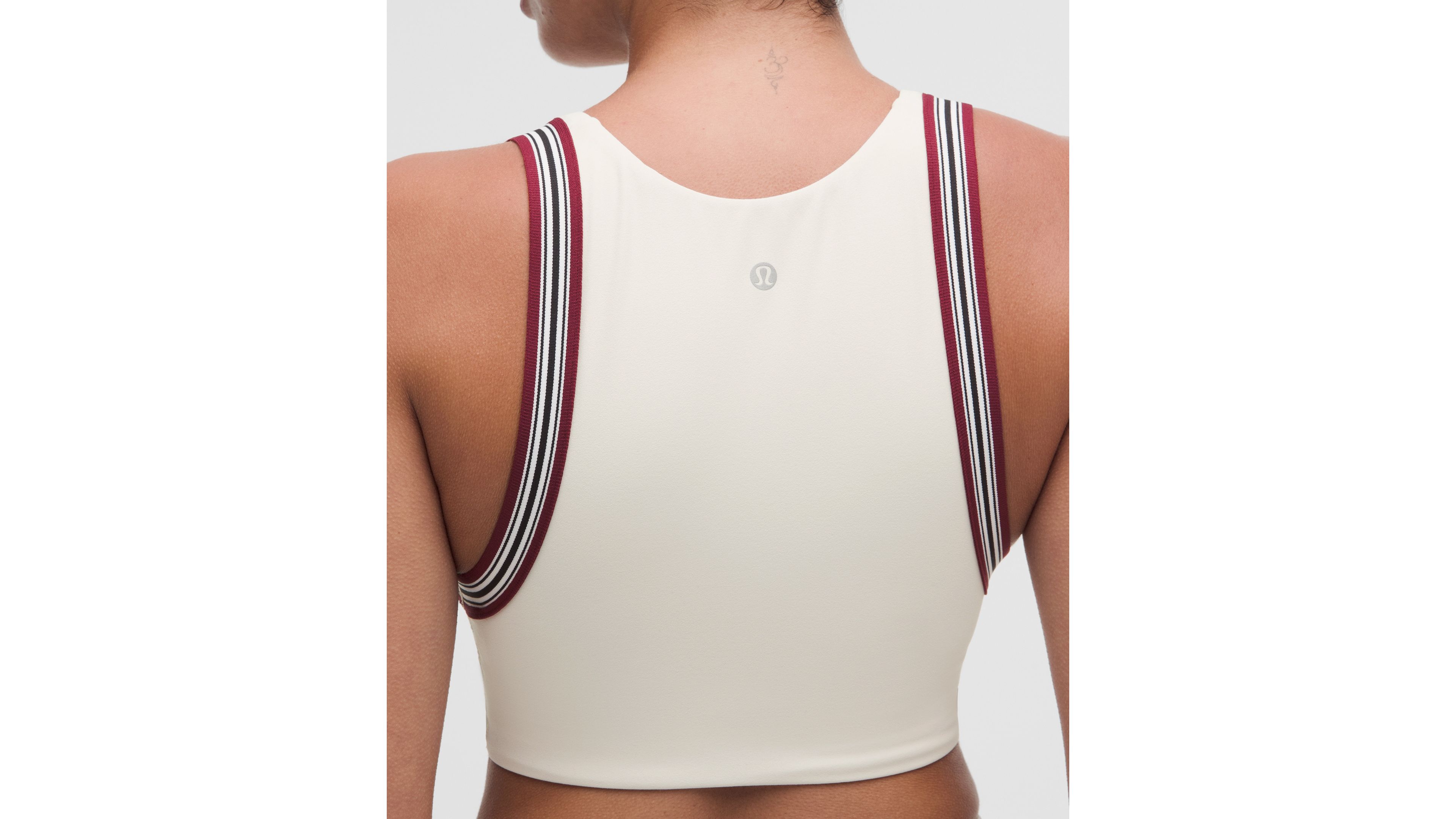 Groove Yoga Bra Light Support, B/C Cup *Striped Trim