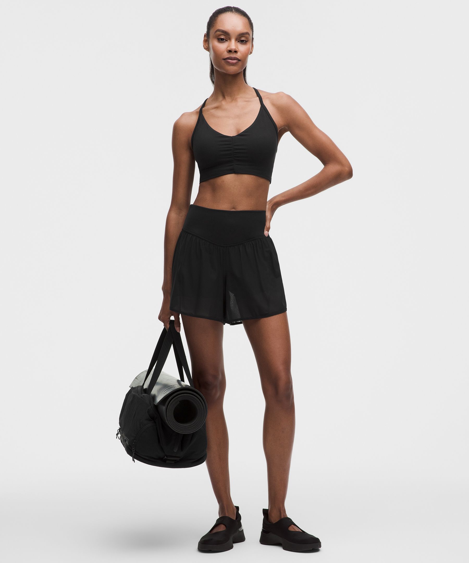 Flow Y Ruched Bra *Light Support, B/C Cup