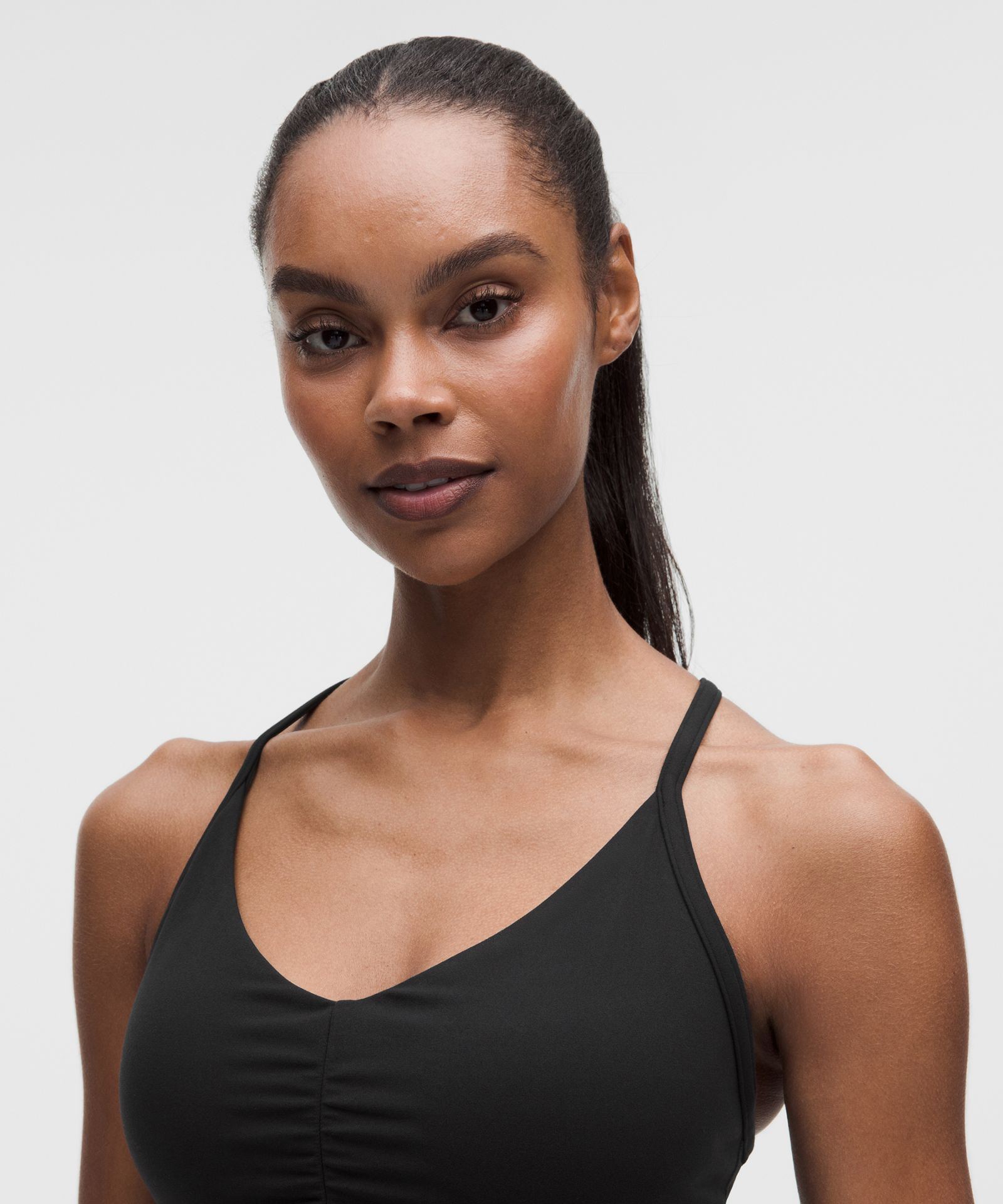 Женское бра Lululemon Flow Y Ruched, лёгкая поддержка — фото 4